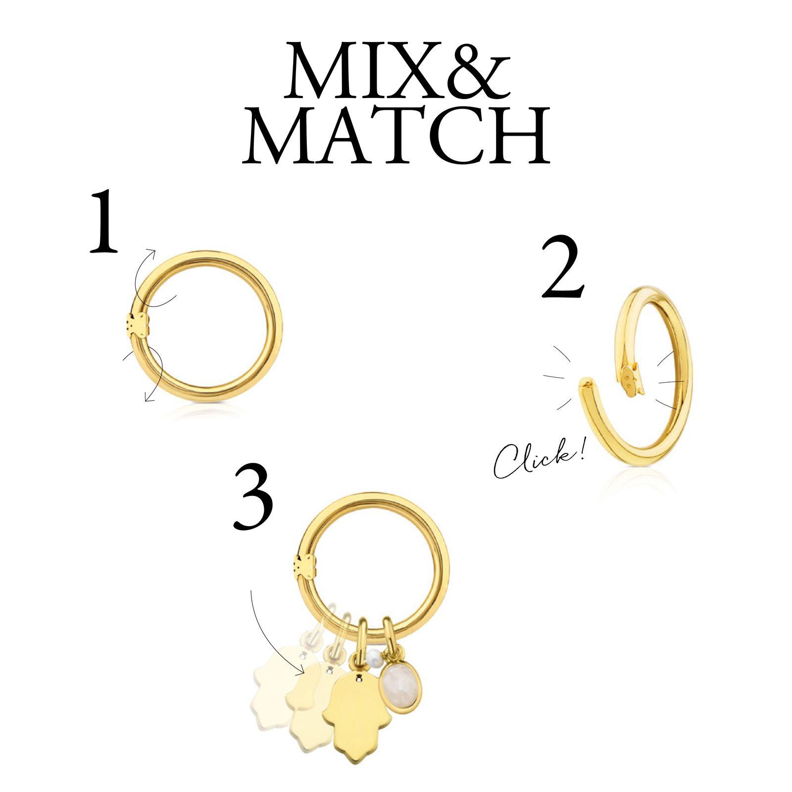 Collar Tous Hold de oro amarillo 18kt-3