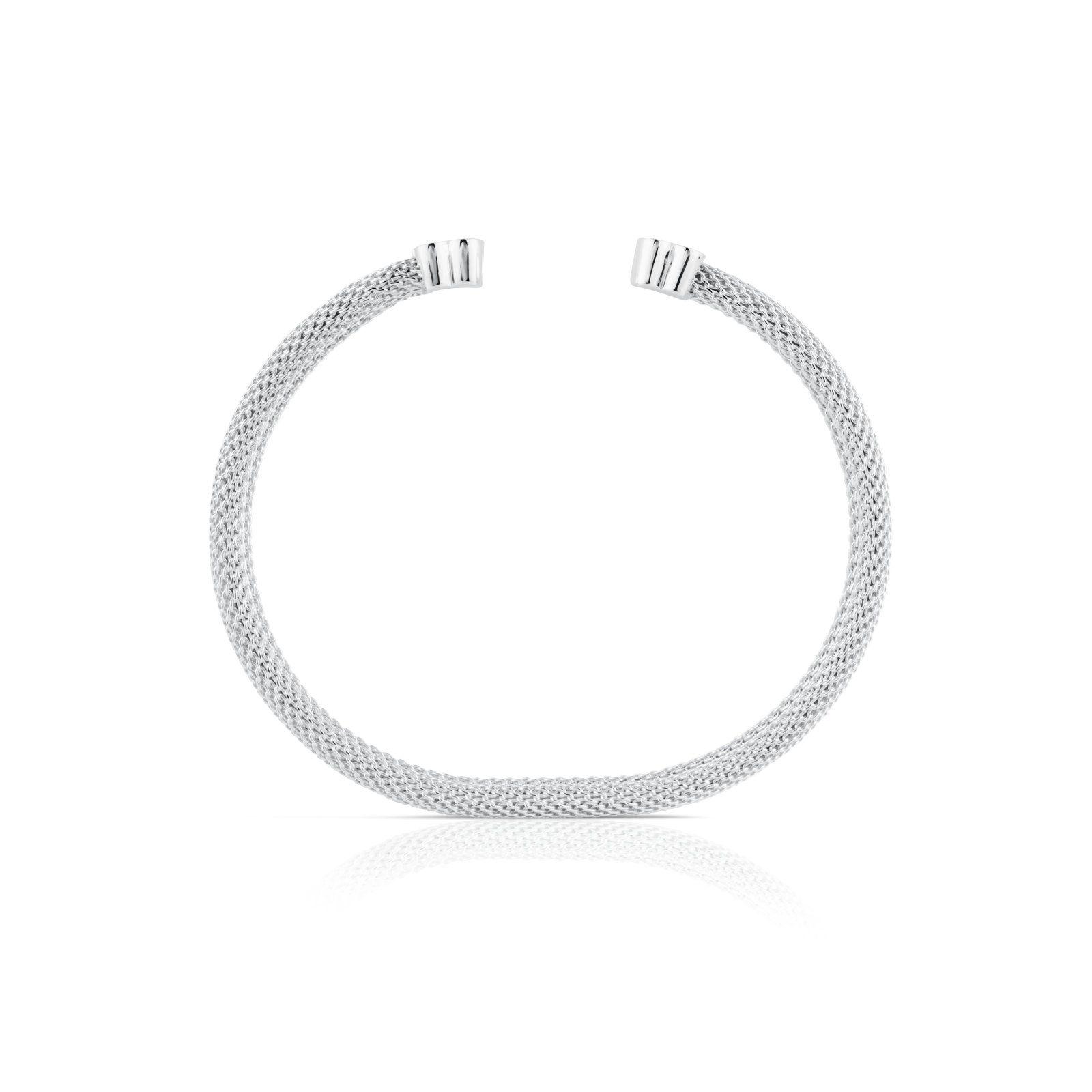 Esclava Mesh de Plata 5x3-2