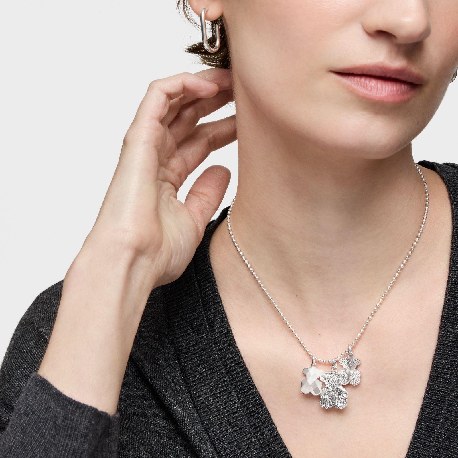 Colgante oso de plata bombón Sweet Dolls-4