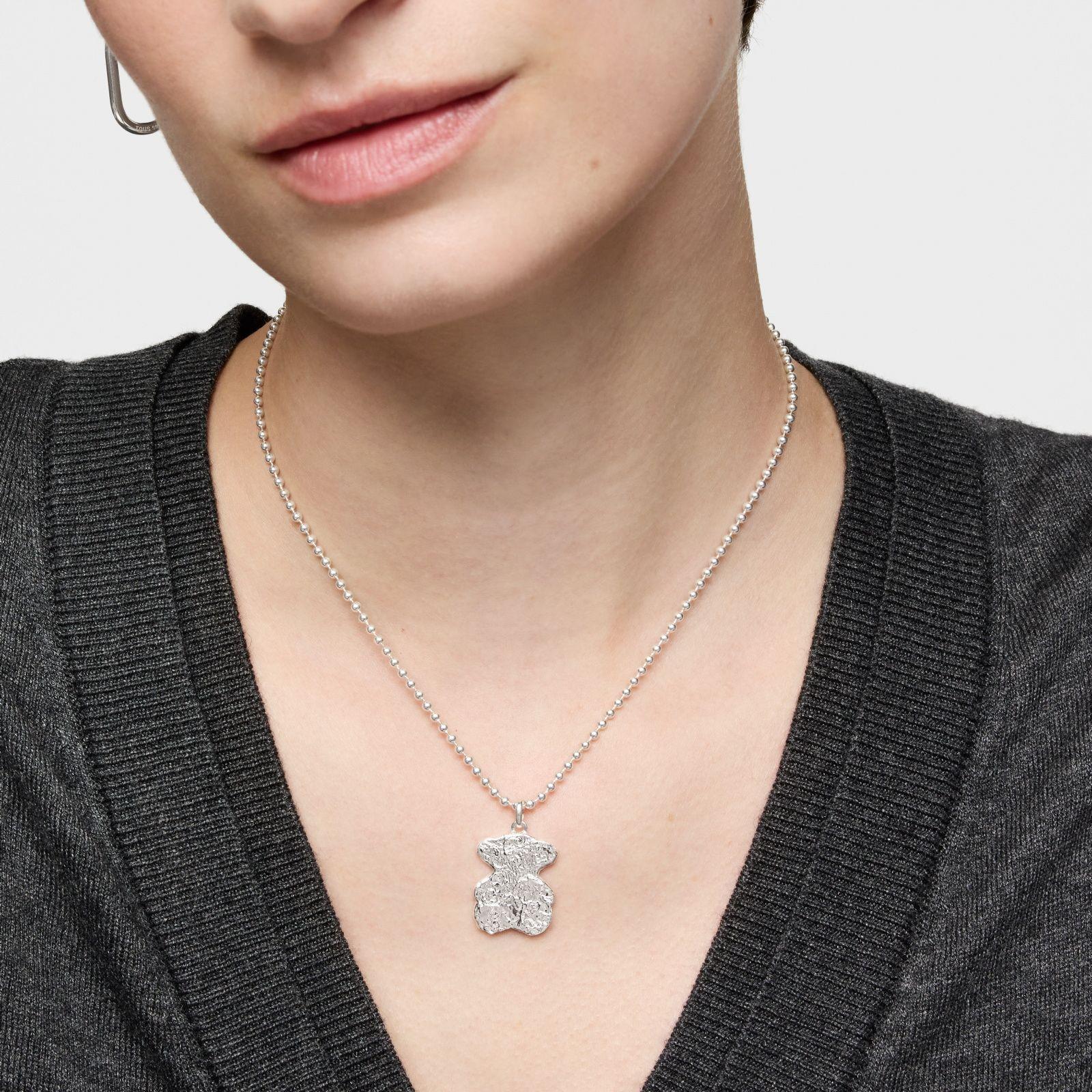 Colgante oso de plata bombón Sweet Dolls-5