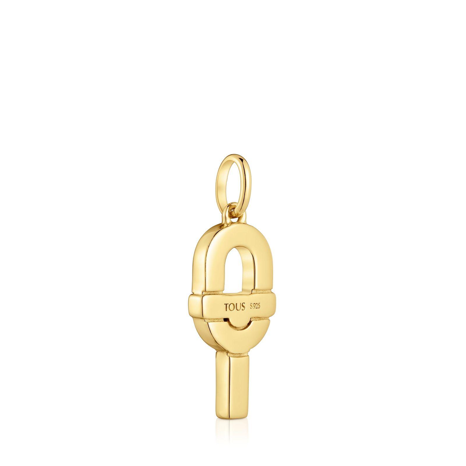 Colgante  baño de oro 18 kt sobre plata TOUS MANIFESTO-2