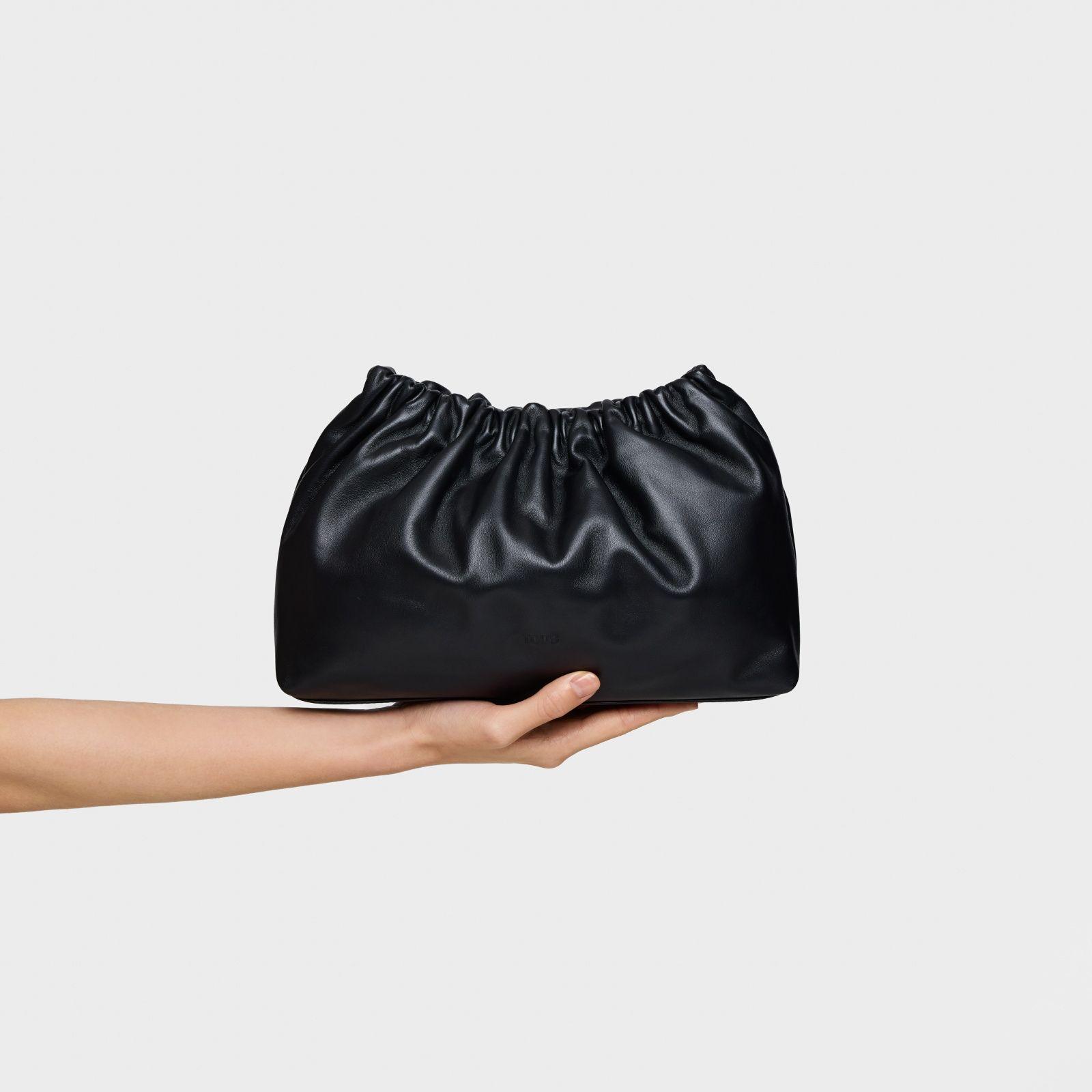 Clutch bandolera de piel negro TOUS Cloud-0