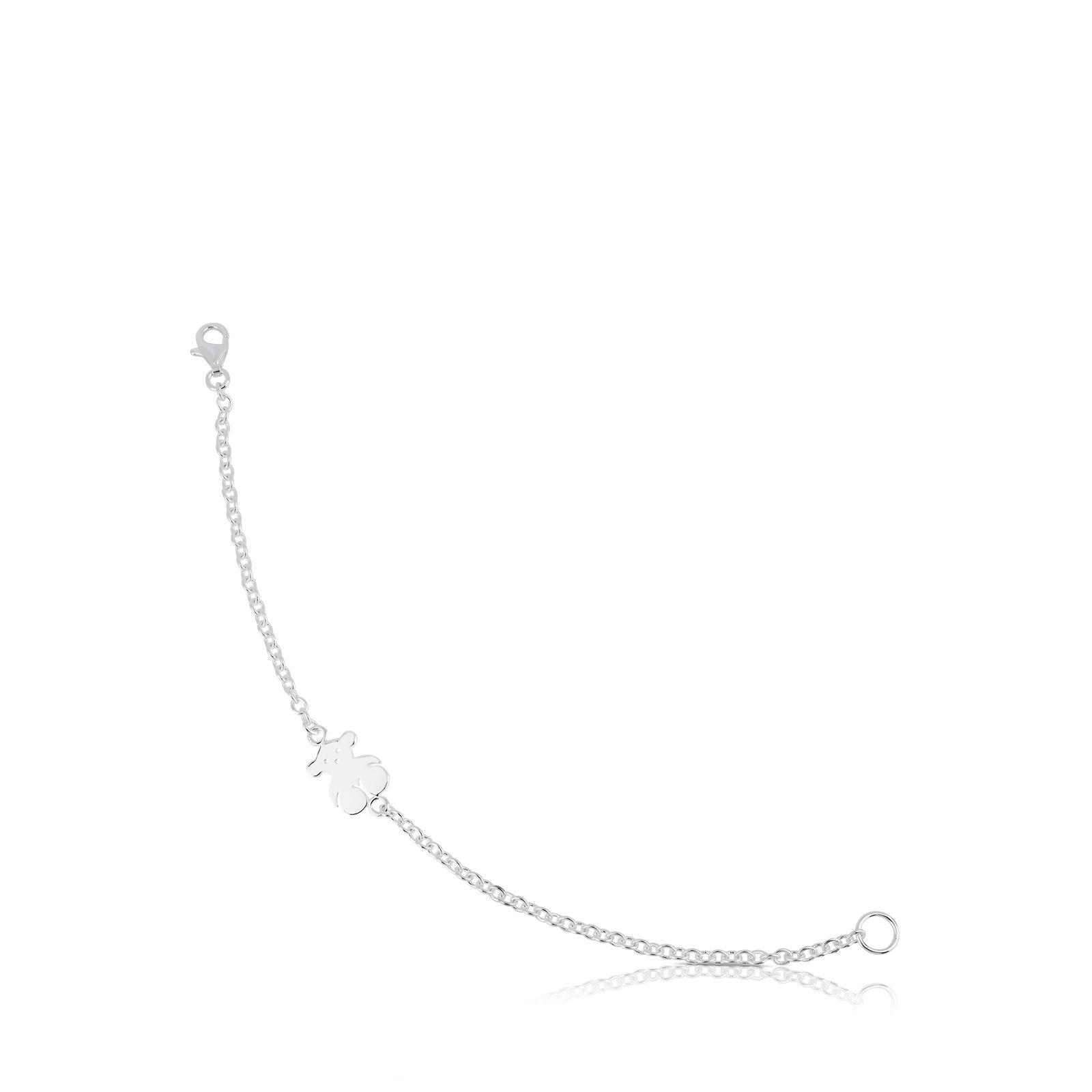 Pulsera cadena de plata TOUS Bear-0