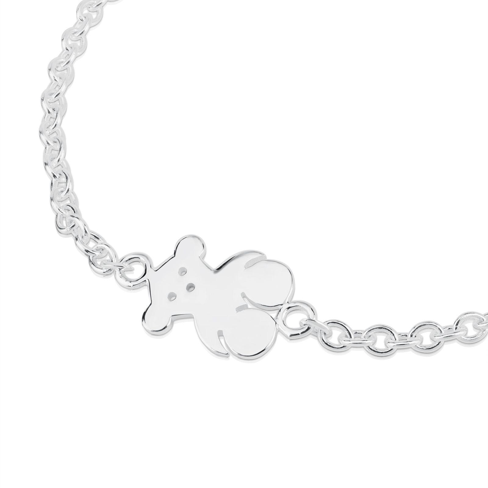 Pulsera cadena de plata TOUS Bear-1