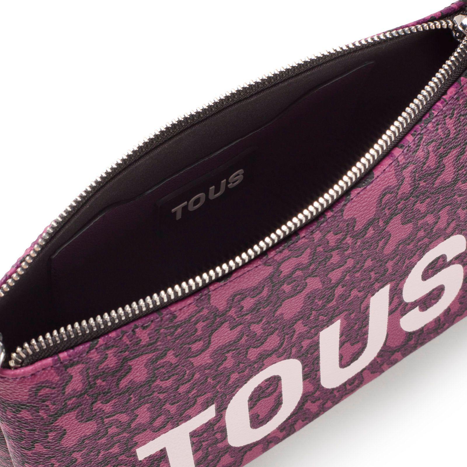 Bandolera Flat burdeos Kaos Mini Evolution-2