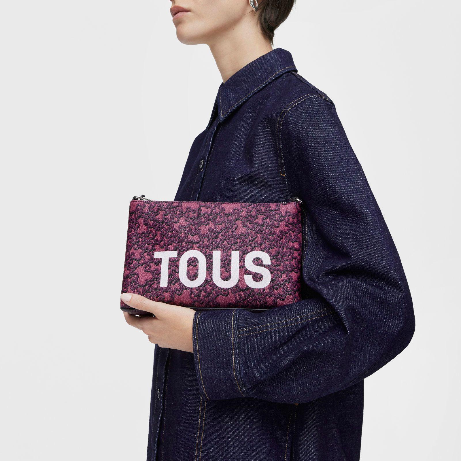 Bandolera Flat burdeos Kaos Mini Evolution-5