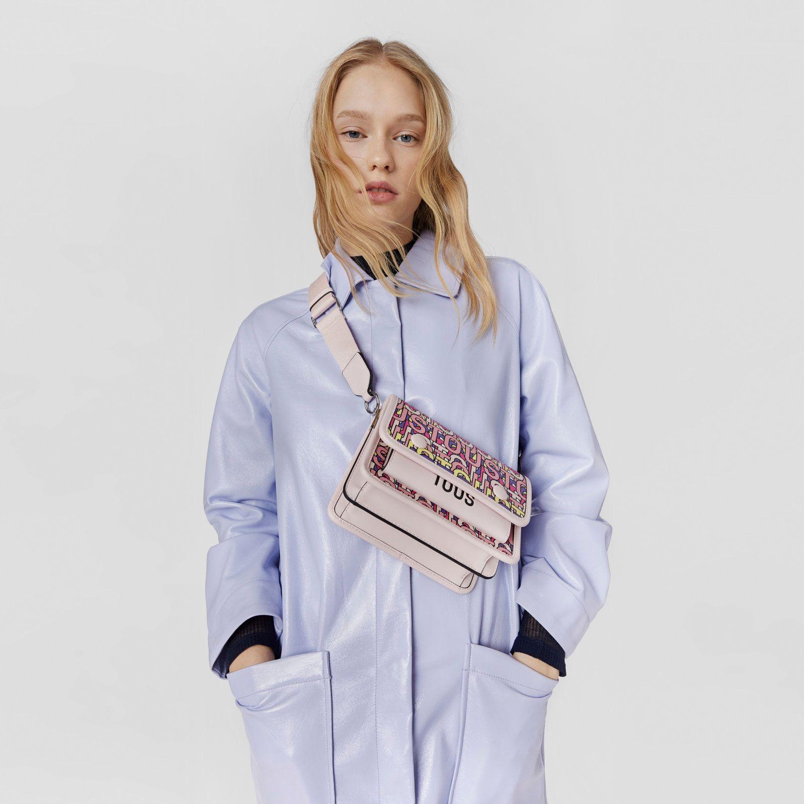 Bandolera pequeña Audree rosa TOUS Vera-2