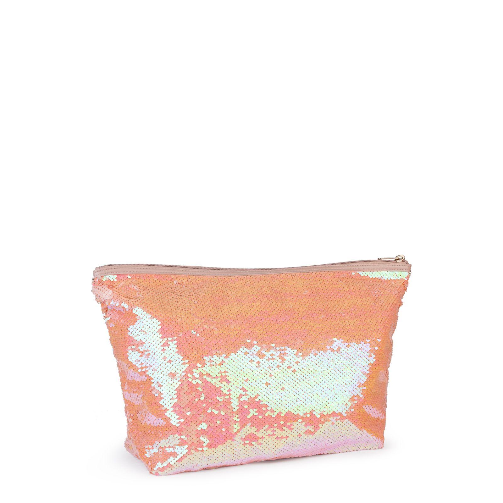 Bolsa mediana Kaos Shock Sequins rosa-1