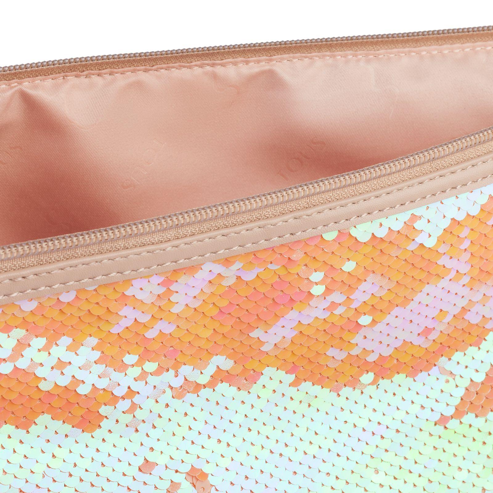 Bolsa mediana Kaos Shock Sequins rosa-2