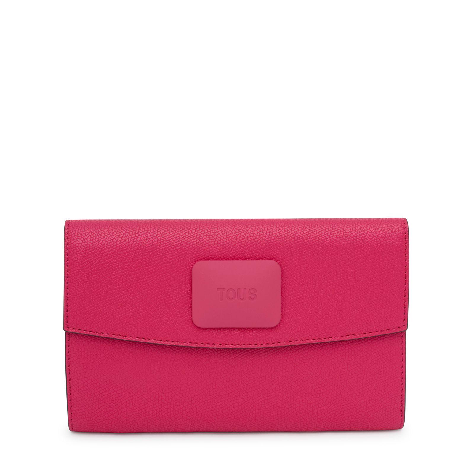 Billetera grande Flap fucsia TOUS Lucia-0