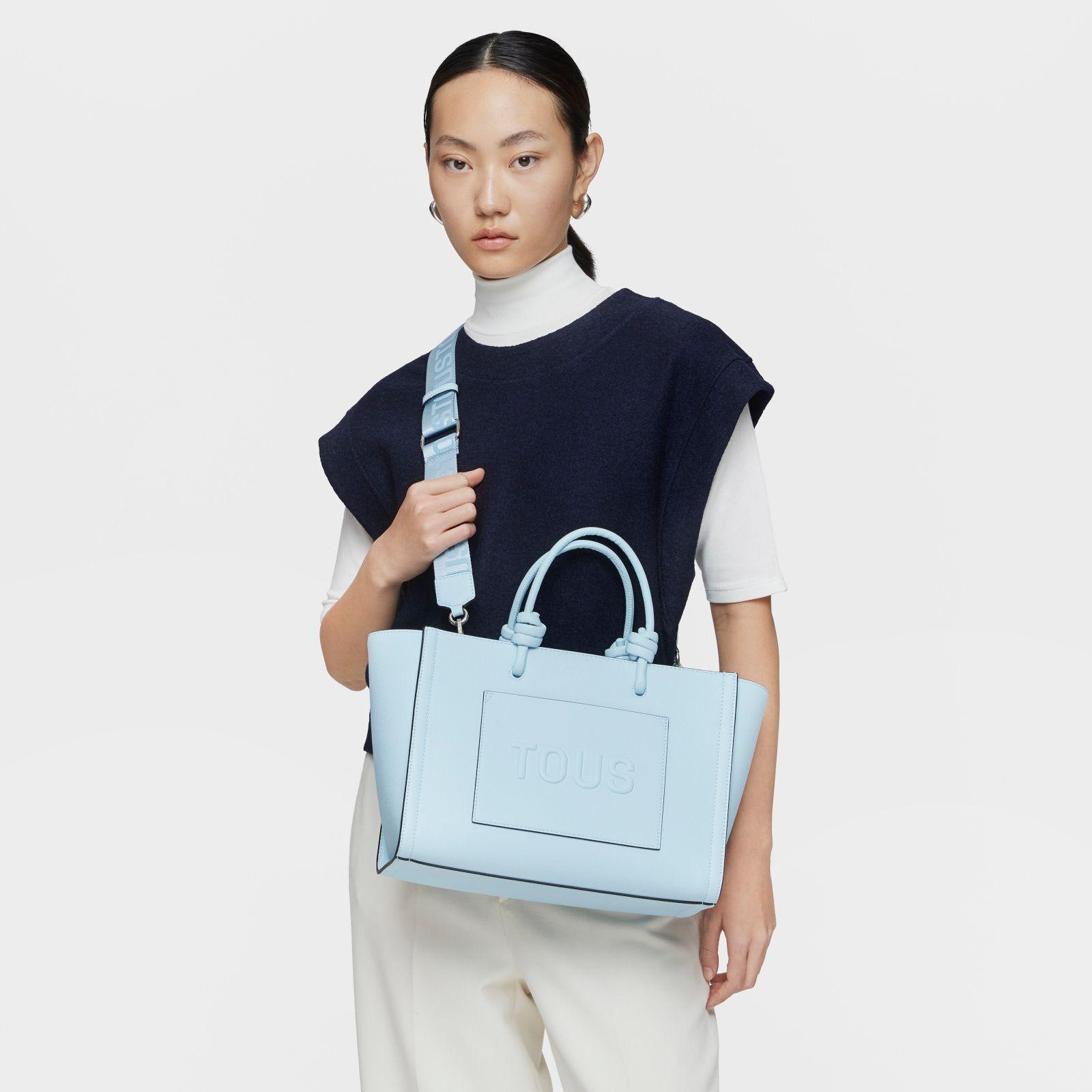 Shopper mediano Amaya azul claro TOUS La Rue New-4