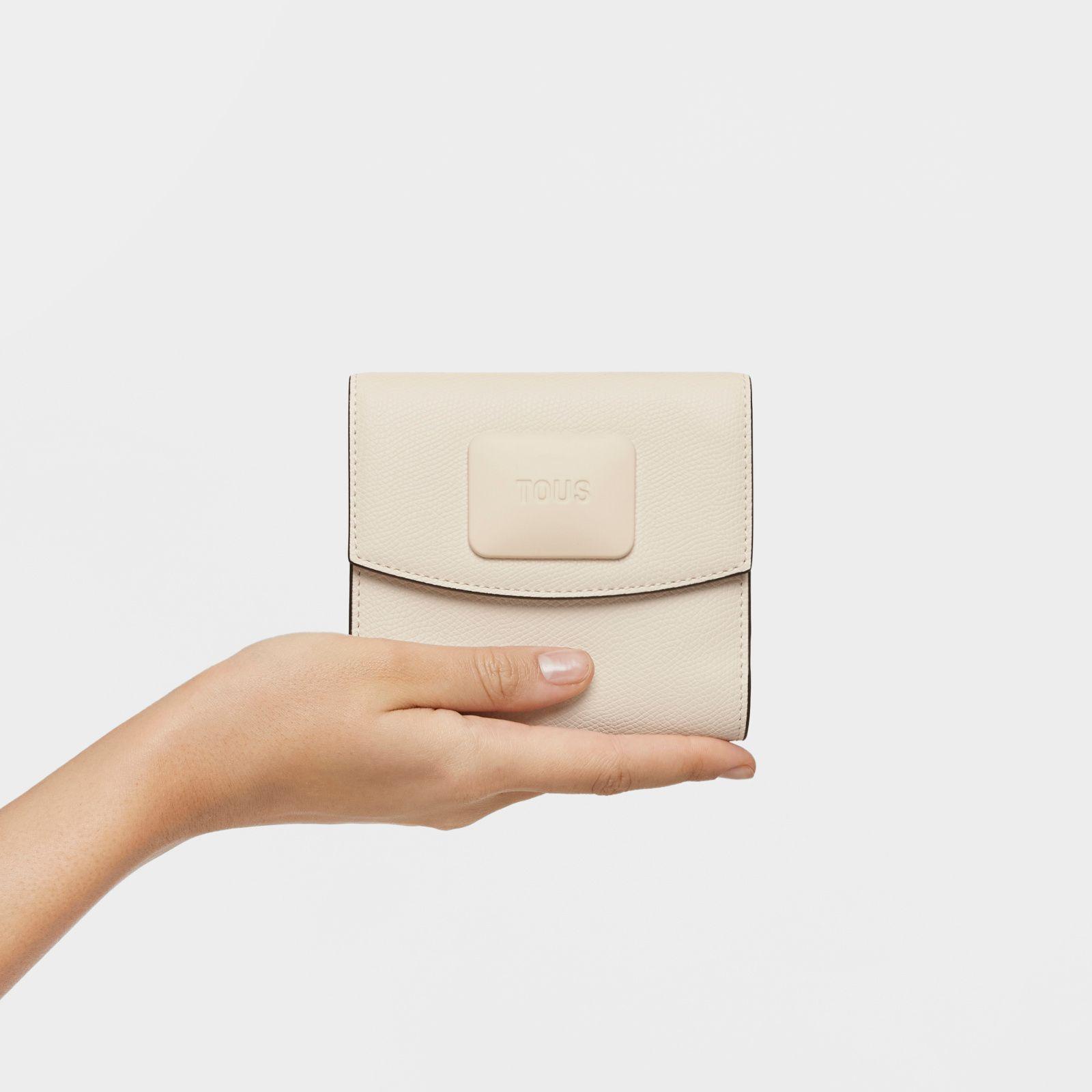 Cartera Flap beige TOUS Lucia-1