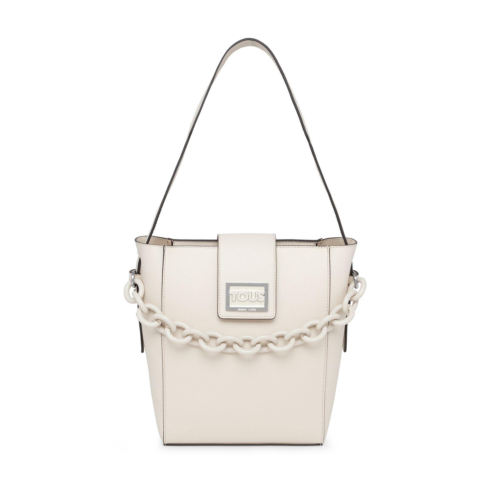 Bolso Saca pequeña beige Funny Tous-0