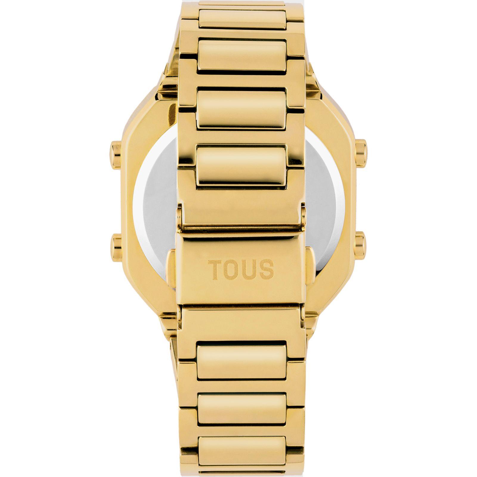 Reloj digital con brazalete de acero y caja con leds D-BEAR-2