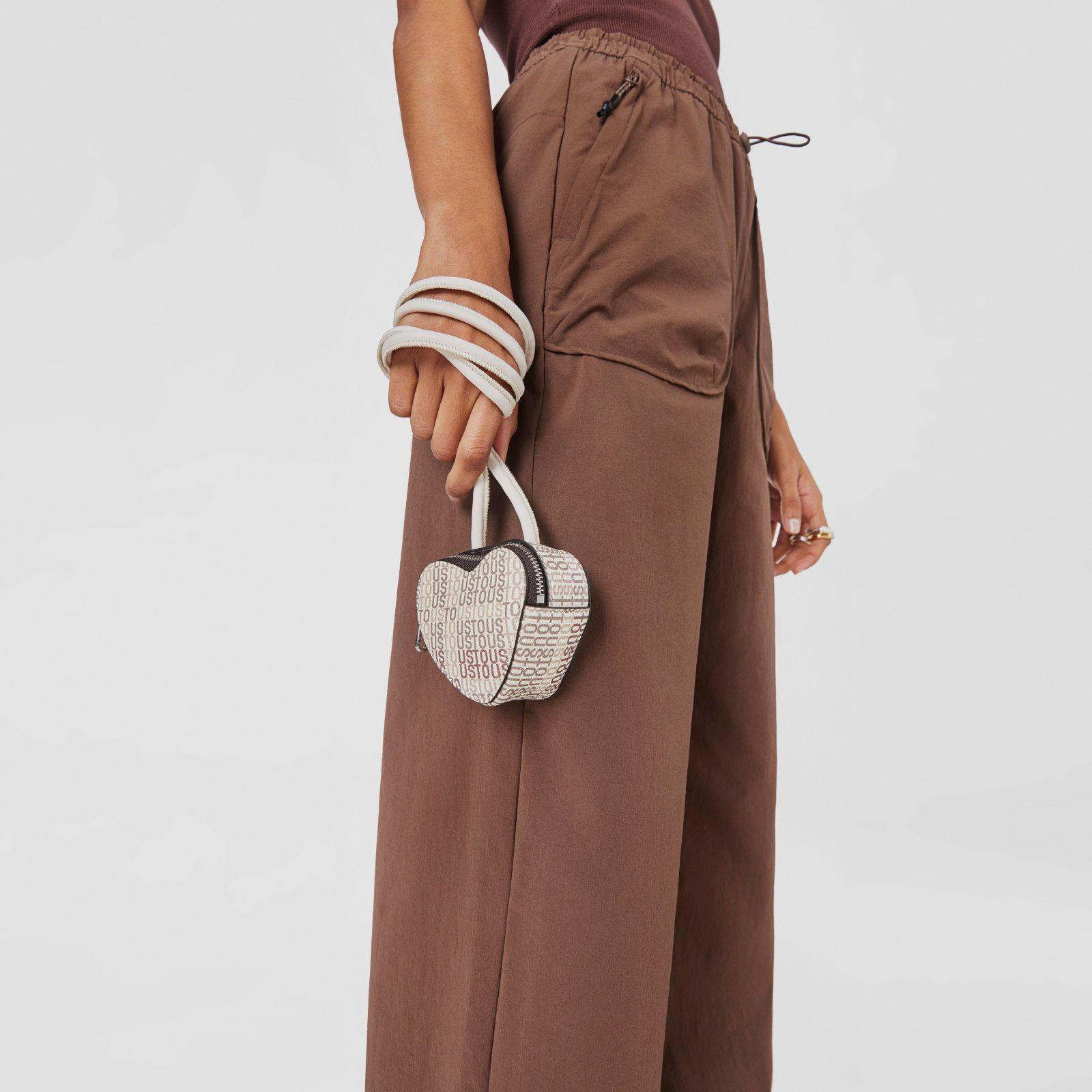 Monedero colgante corazón beige TOUS Cecilia-4