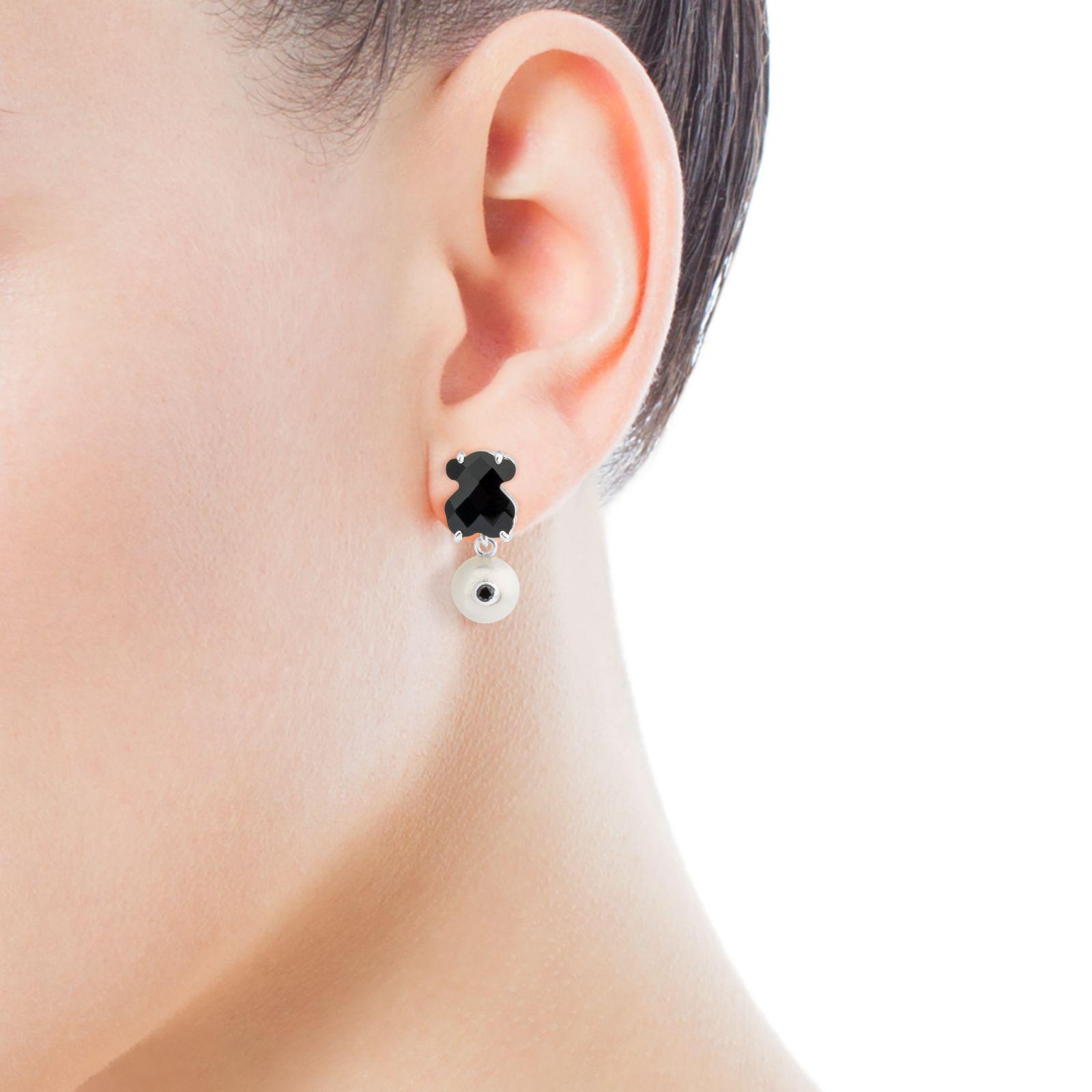 Pendientes Erma de Plata Tous-3