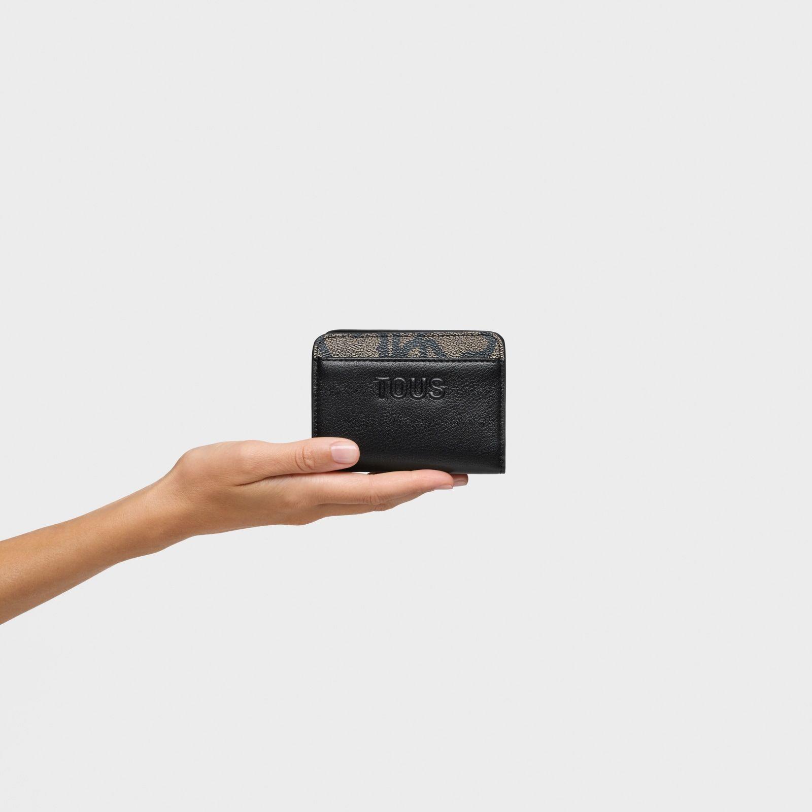 Billetera mediana negro Kaos Icon-4