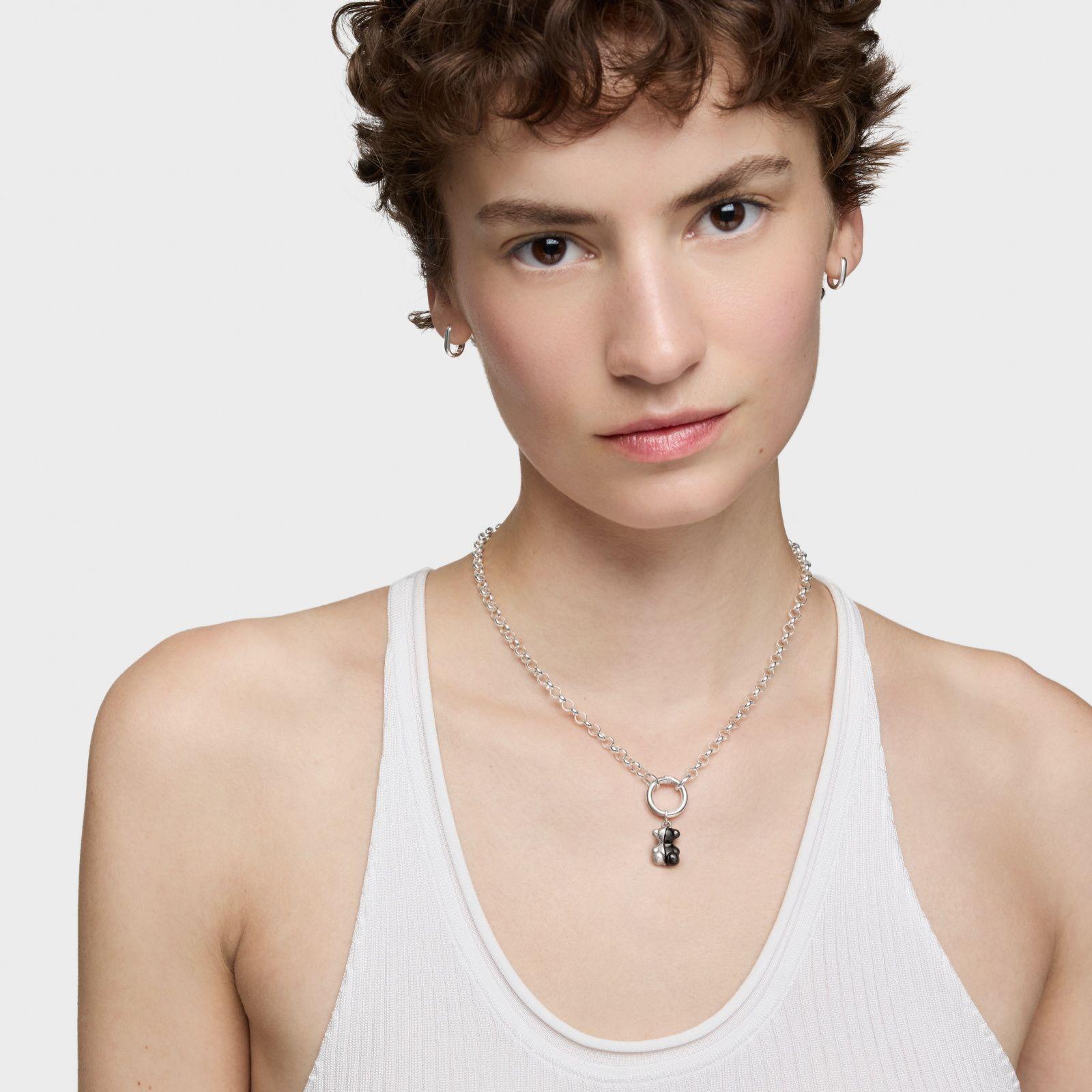 Colgante de plata y plata dark silver My Other Half-4