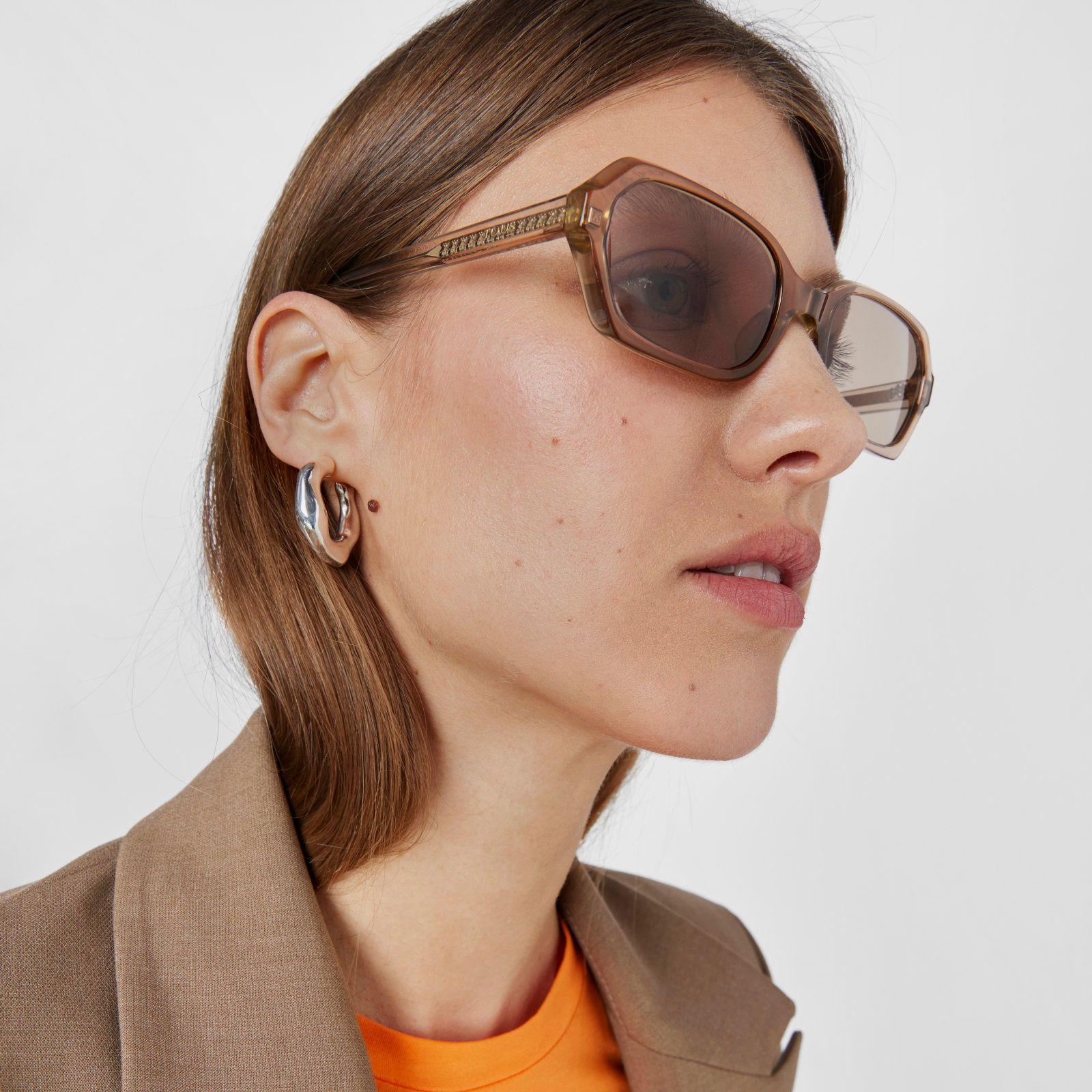 Gafas de sol Pale Oval beige-1