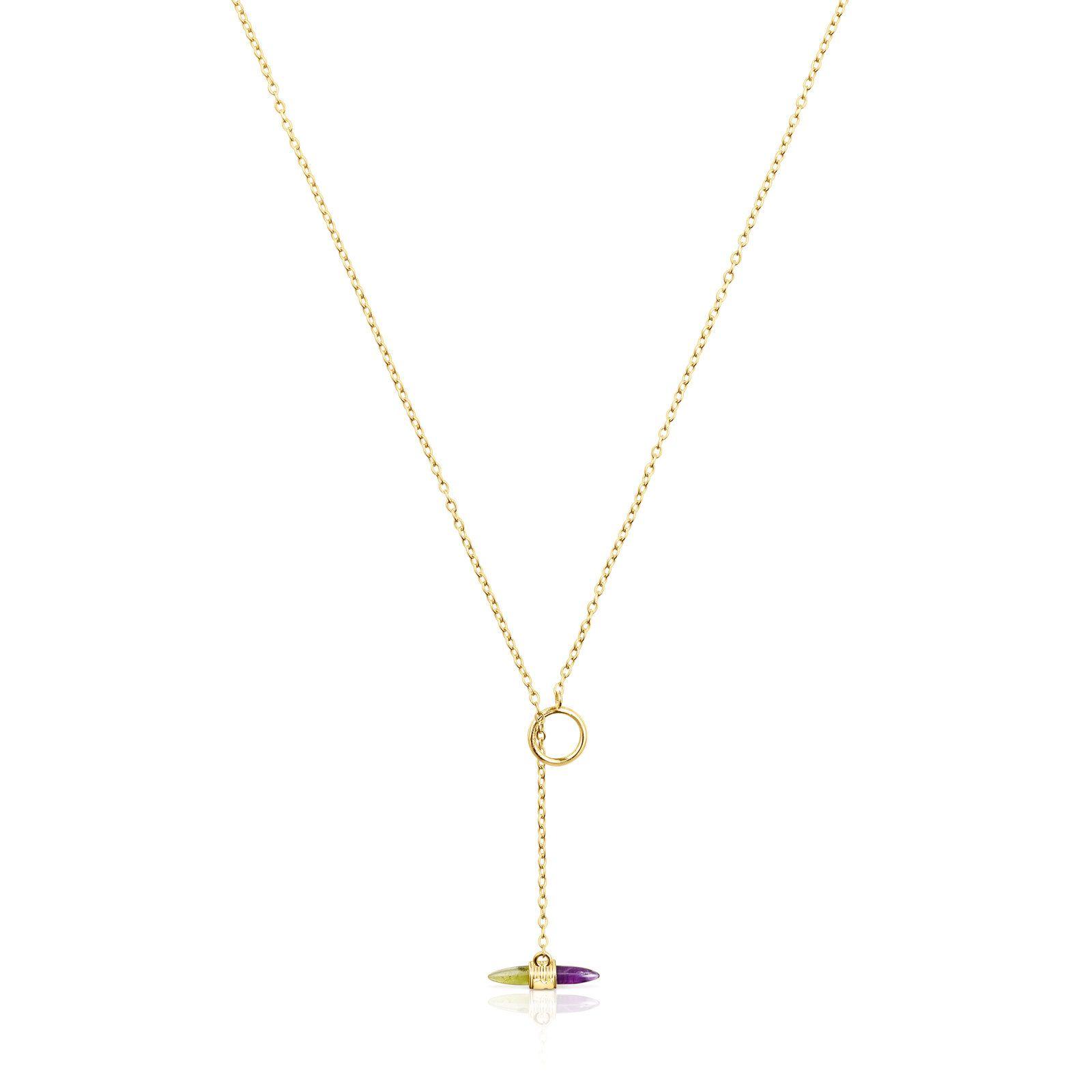 Collar de oro y gemas Lure-0