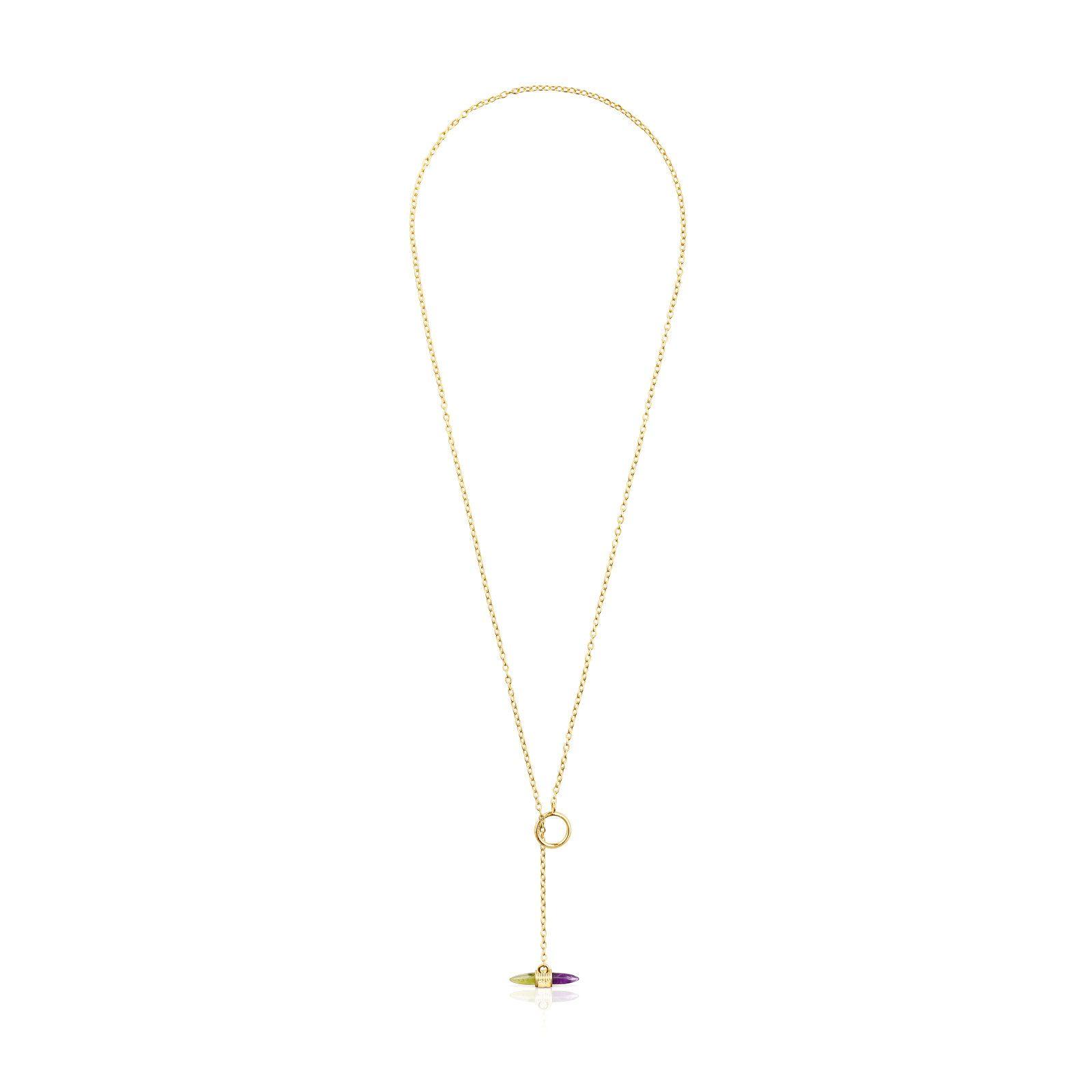 Collar de oro y gemas Lure-1