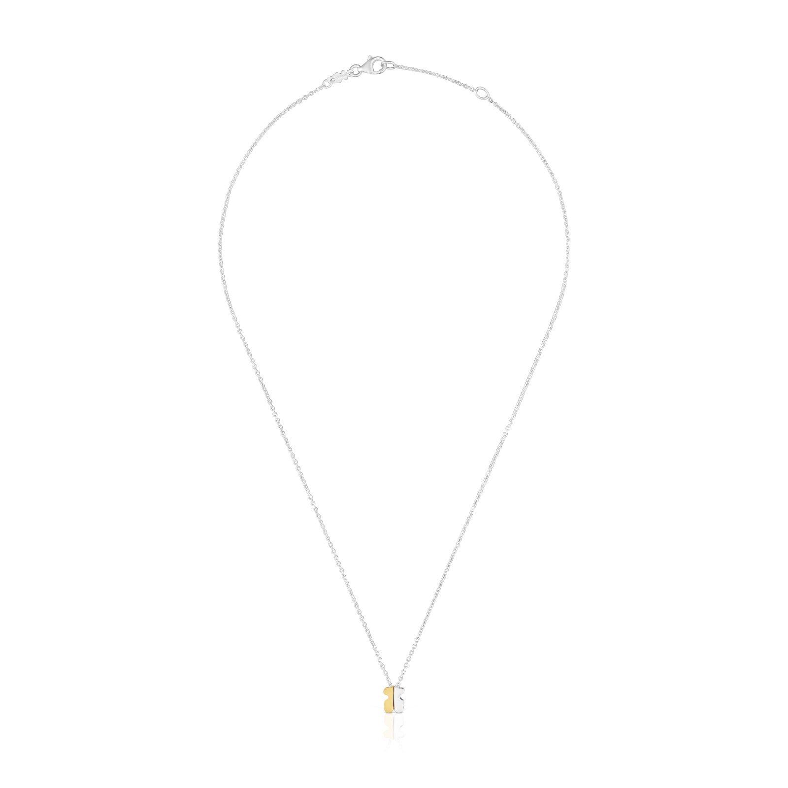 Collar bicolor y motivo oso 8 mm TOUS 1950-2