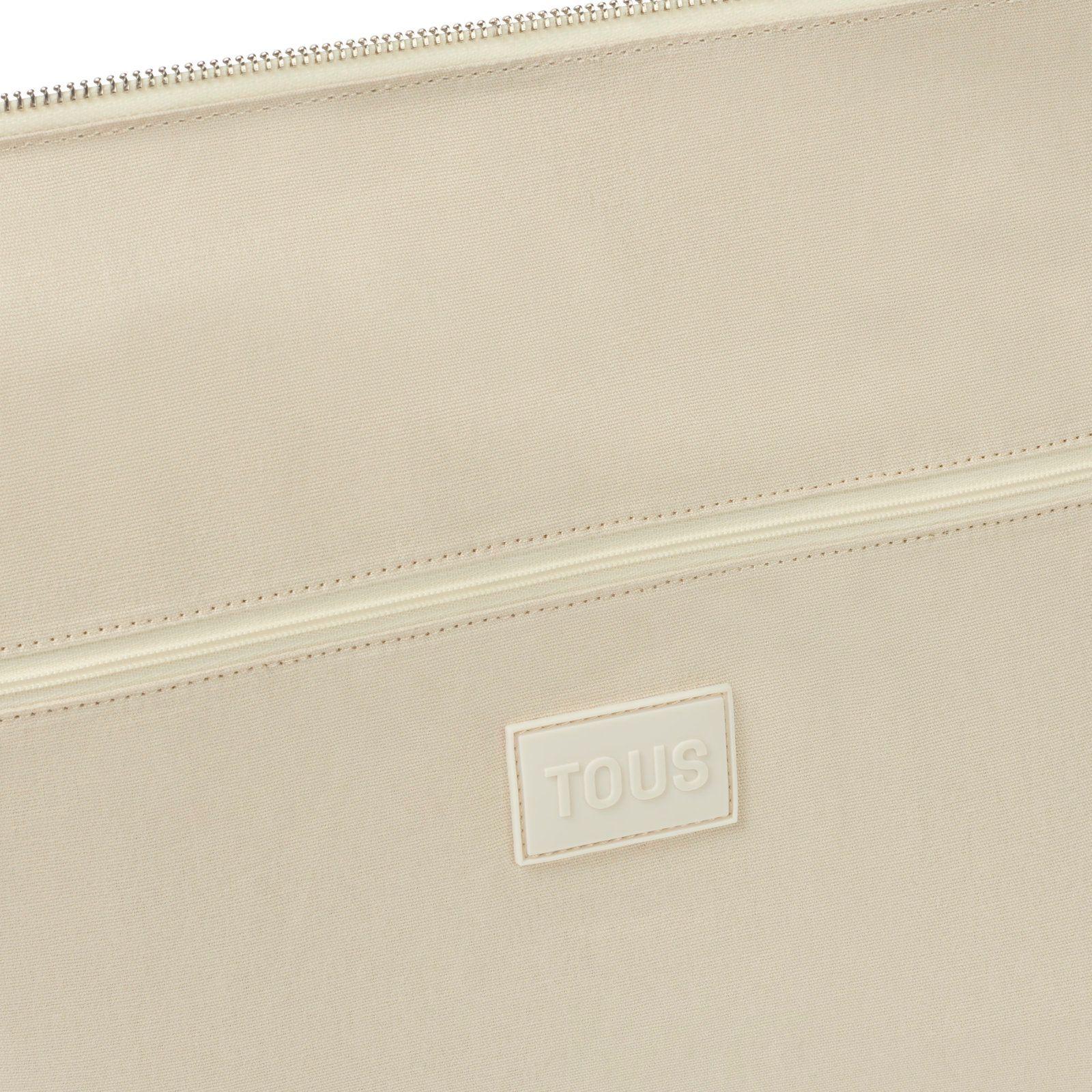 Capazo grande beige TOUS MANIFESTO-2
