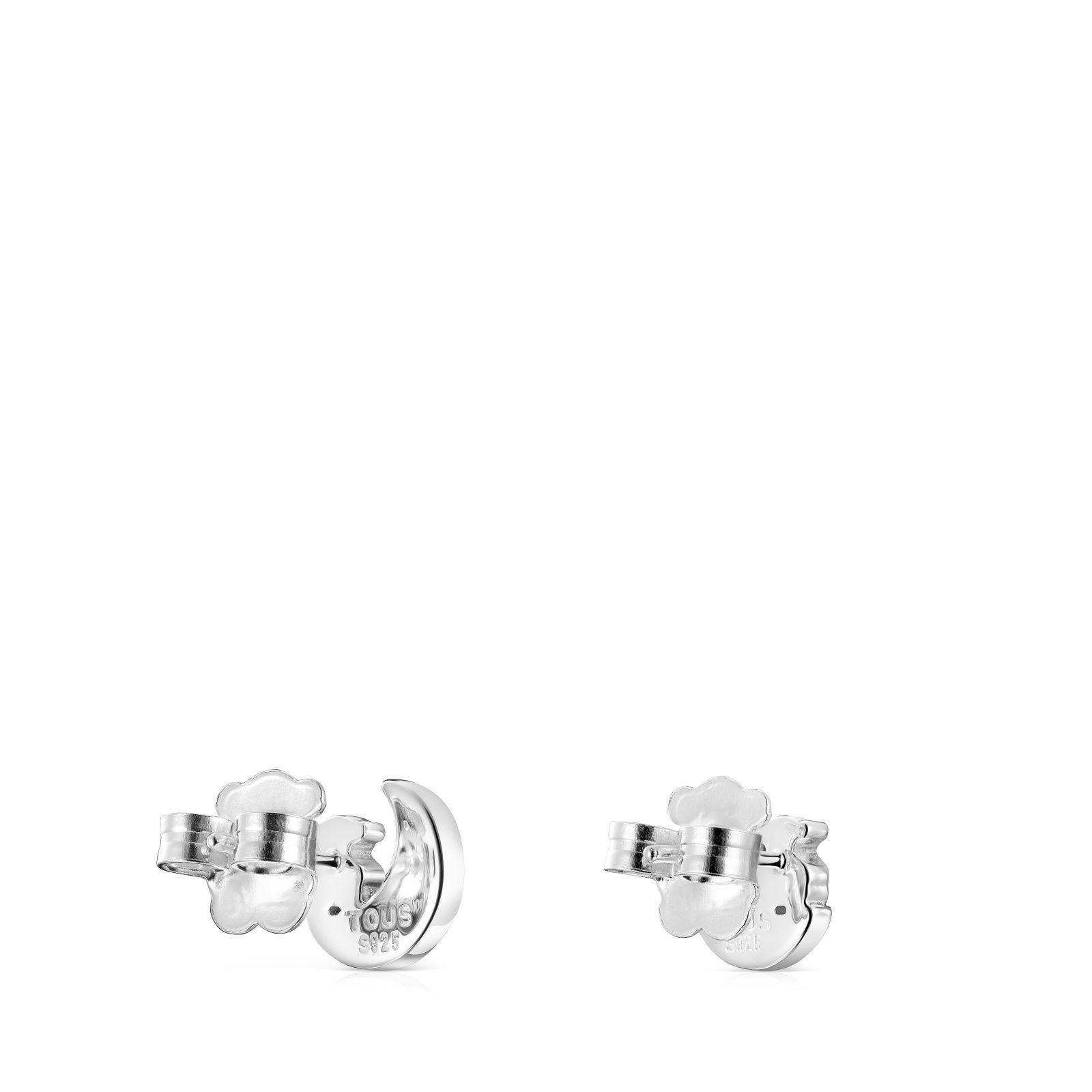 Pendientes de plata Nocturne-2