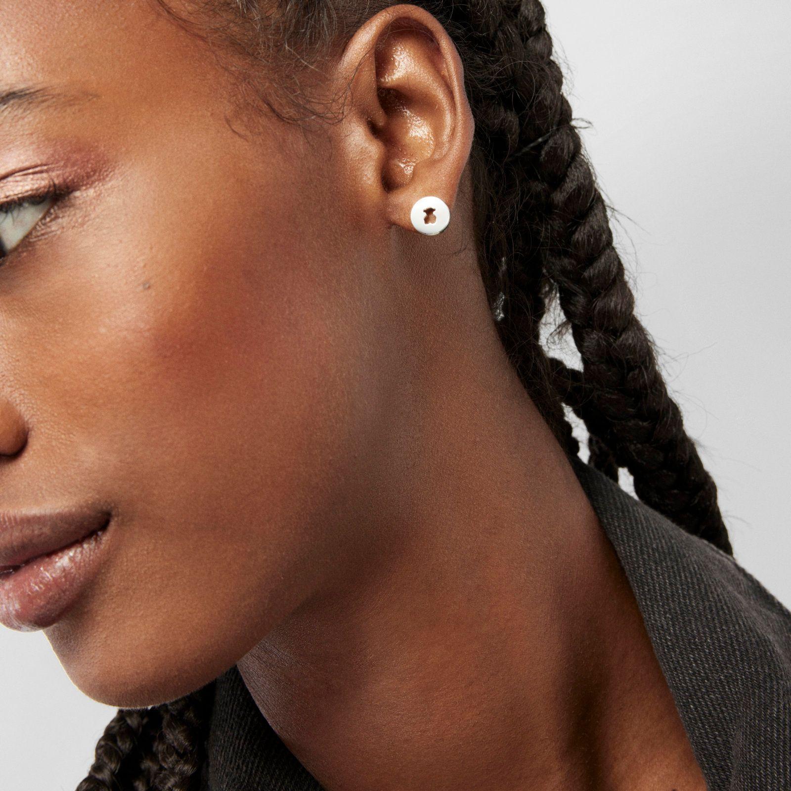 Pendientes de plata Glory-6