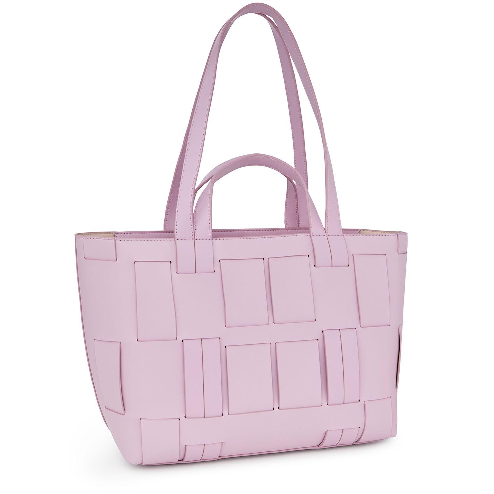Bolso Capazo malva y beige TOUS Damas-1