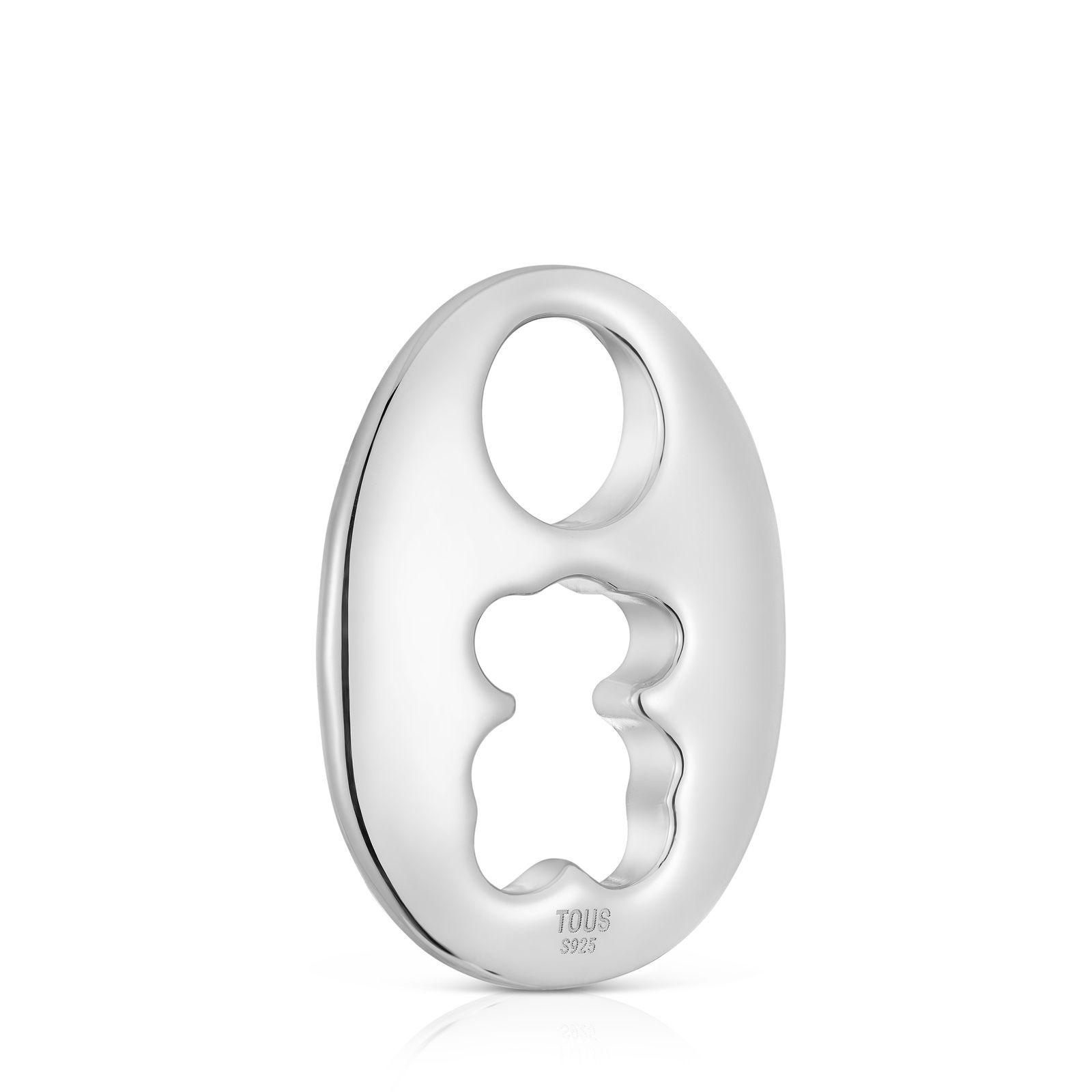 Colgante de plata Calabrote Oso-2