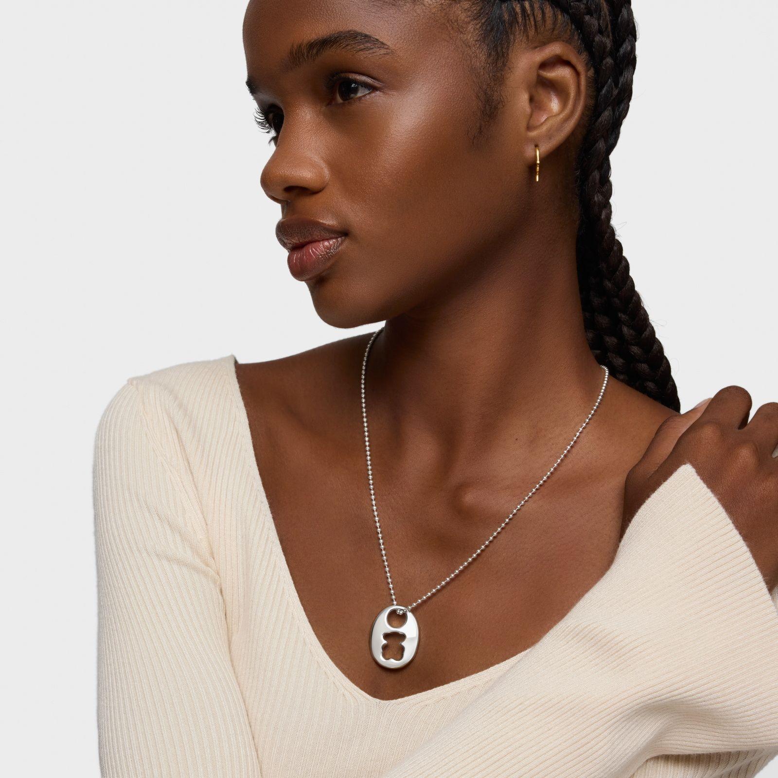 Colgante de plata Calabrote Oso-3