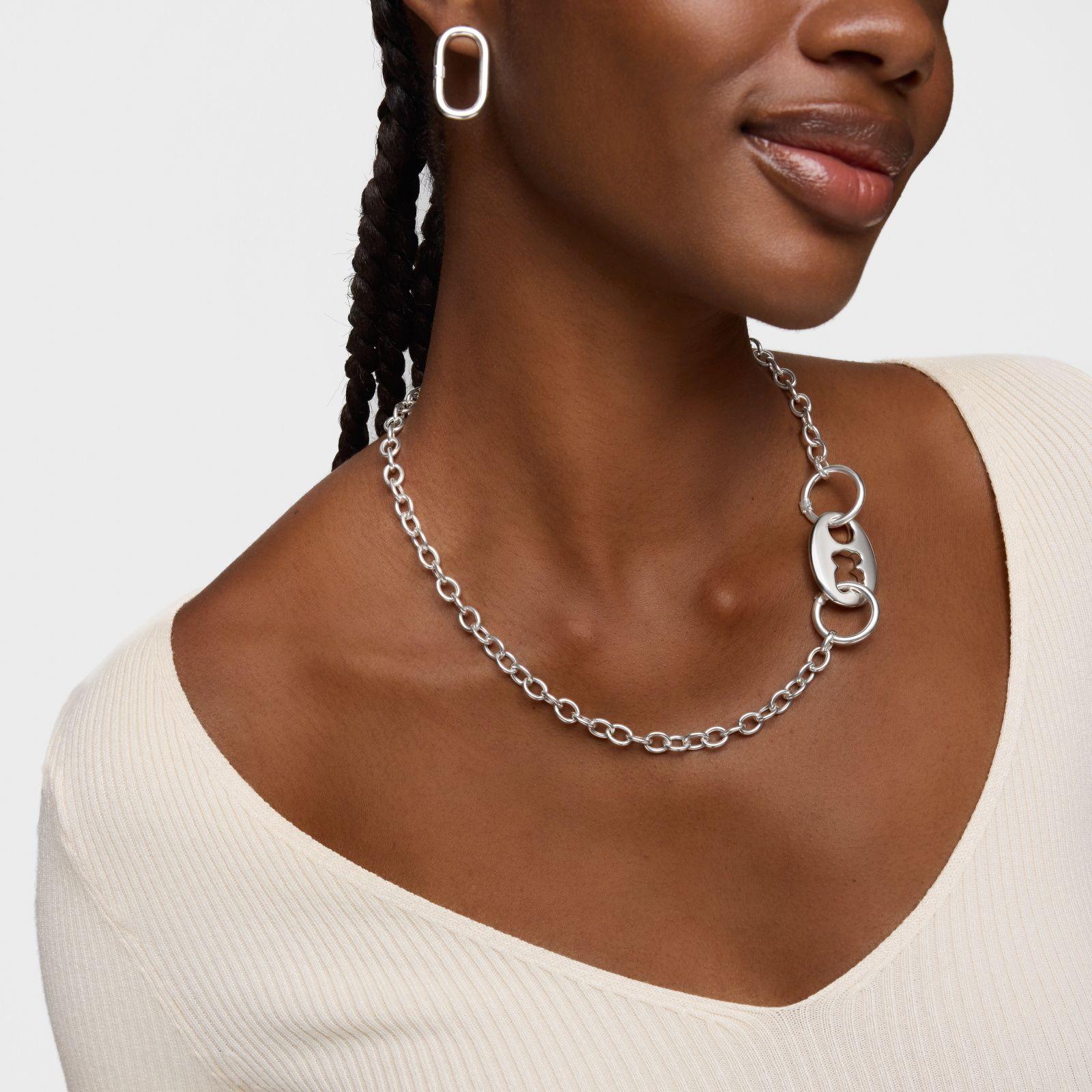 Colgante de plata Calabrote Oso-5