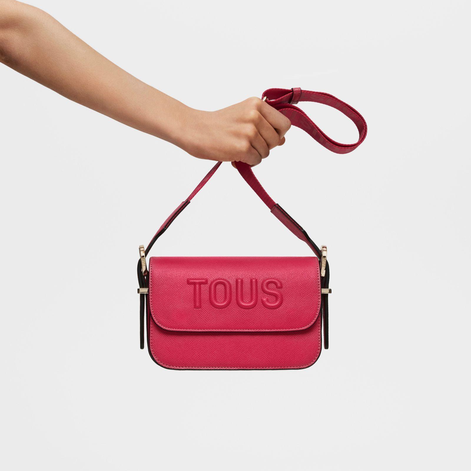 Bandolera pequeña fucsia TOUS Brenda-4