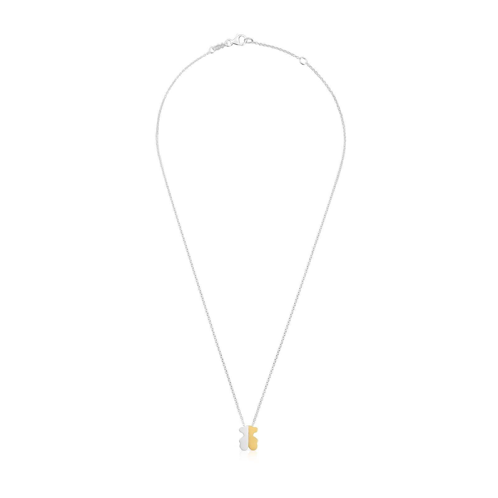 Collar bicolor y motivo oso 12 mm TOUS 1950-2