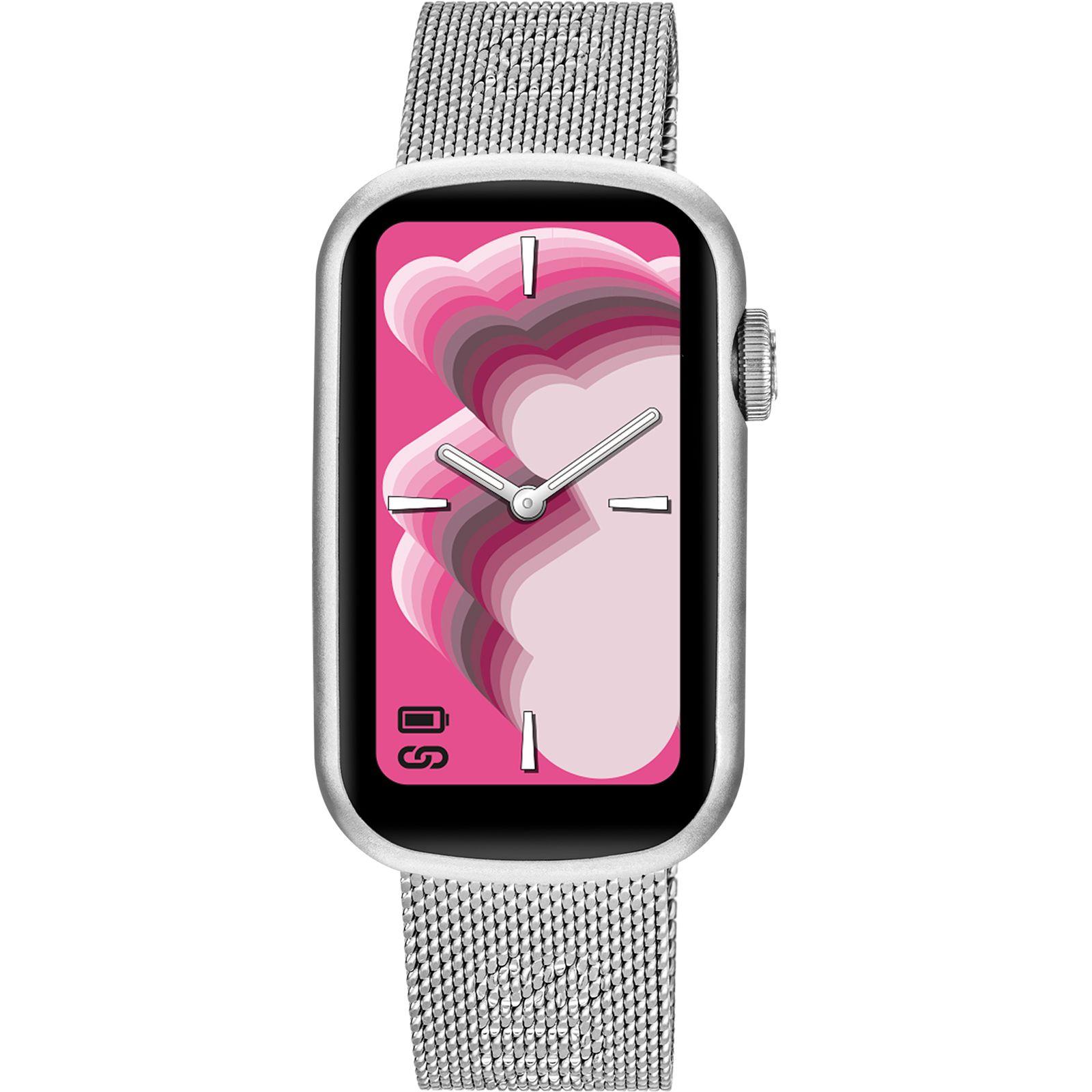 Reloj smartwatch acero y caja aluminio TOUS T-Band Mesh-0