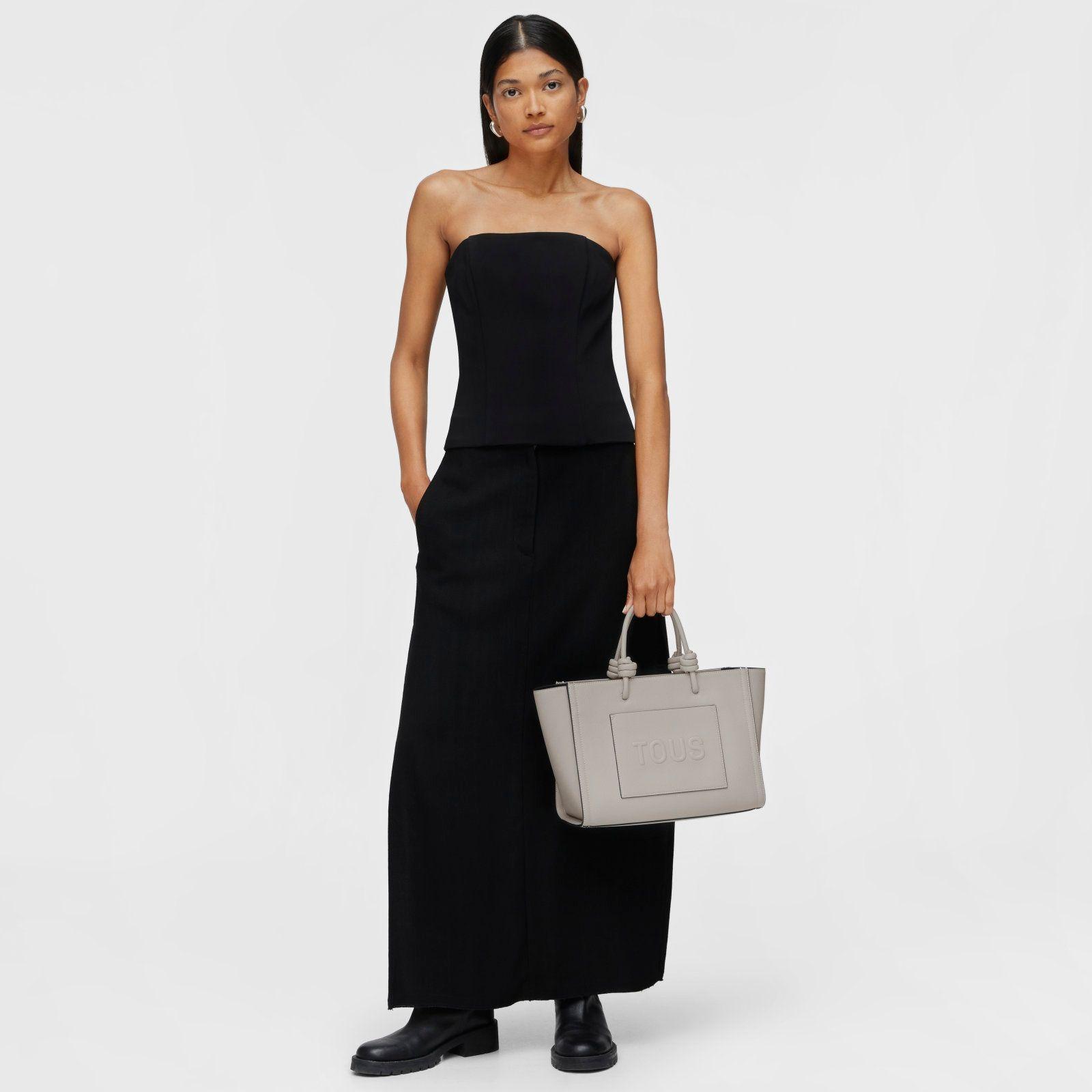 Shopper mediano Amaya gris TOUS La Rue New-4