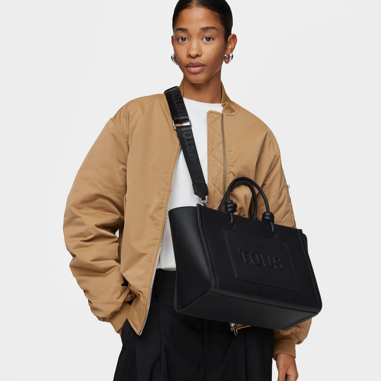 Shopper mediano Amaya negro TOUS La Rue New-2