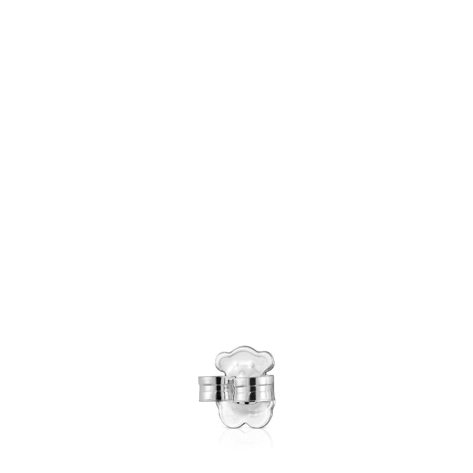 Tuerca para pendiente de plata oso 8,5 mm-1