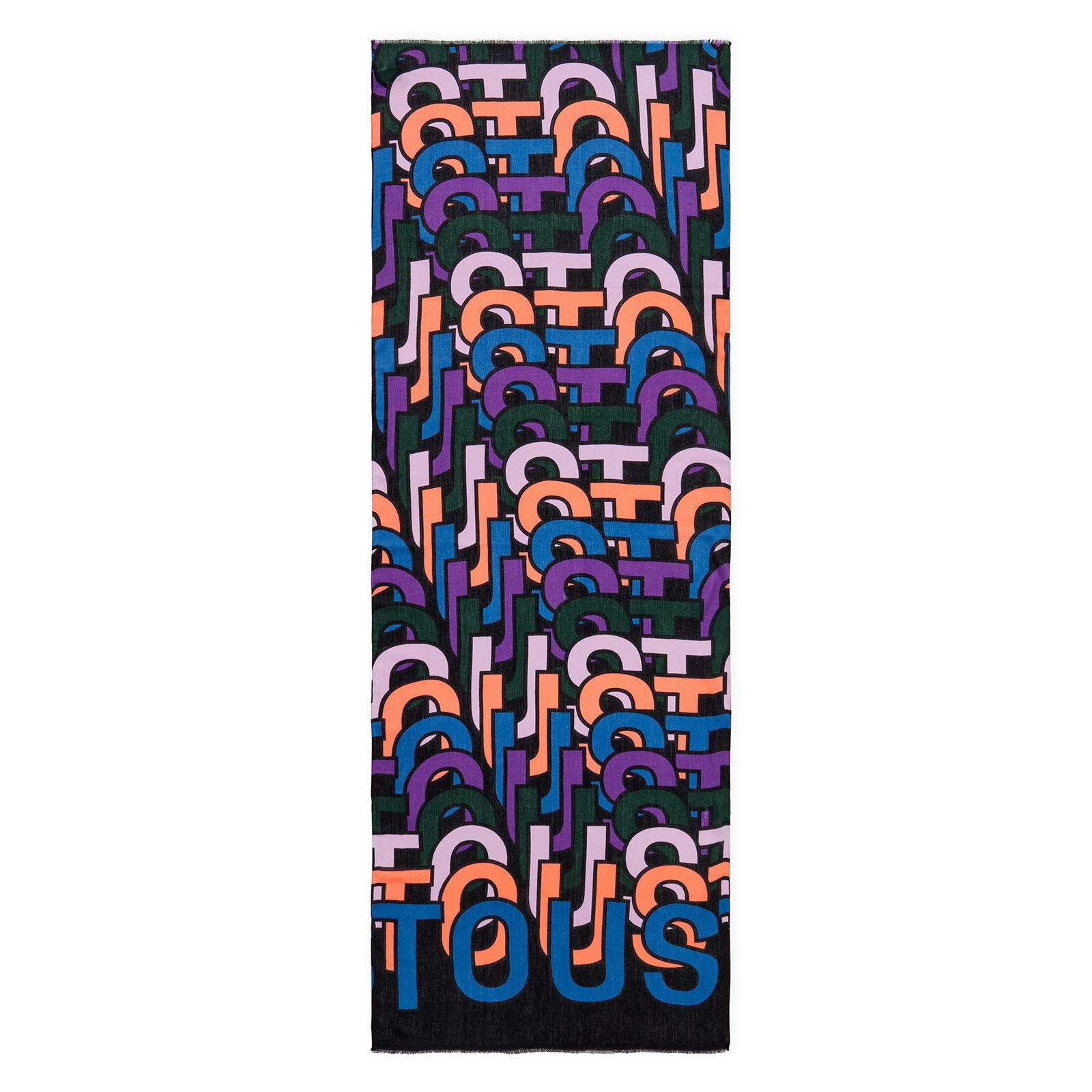 Foulard de modal azul TOUS Vera-0