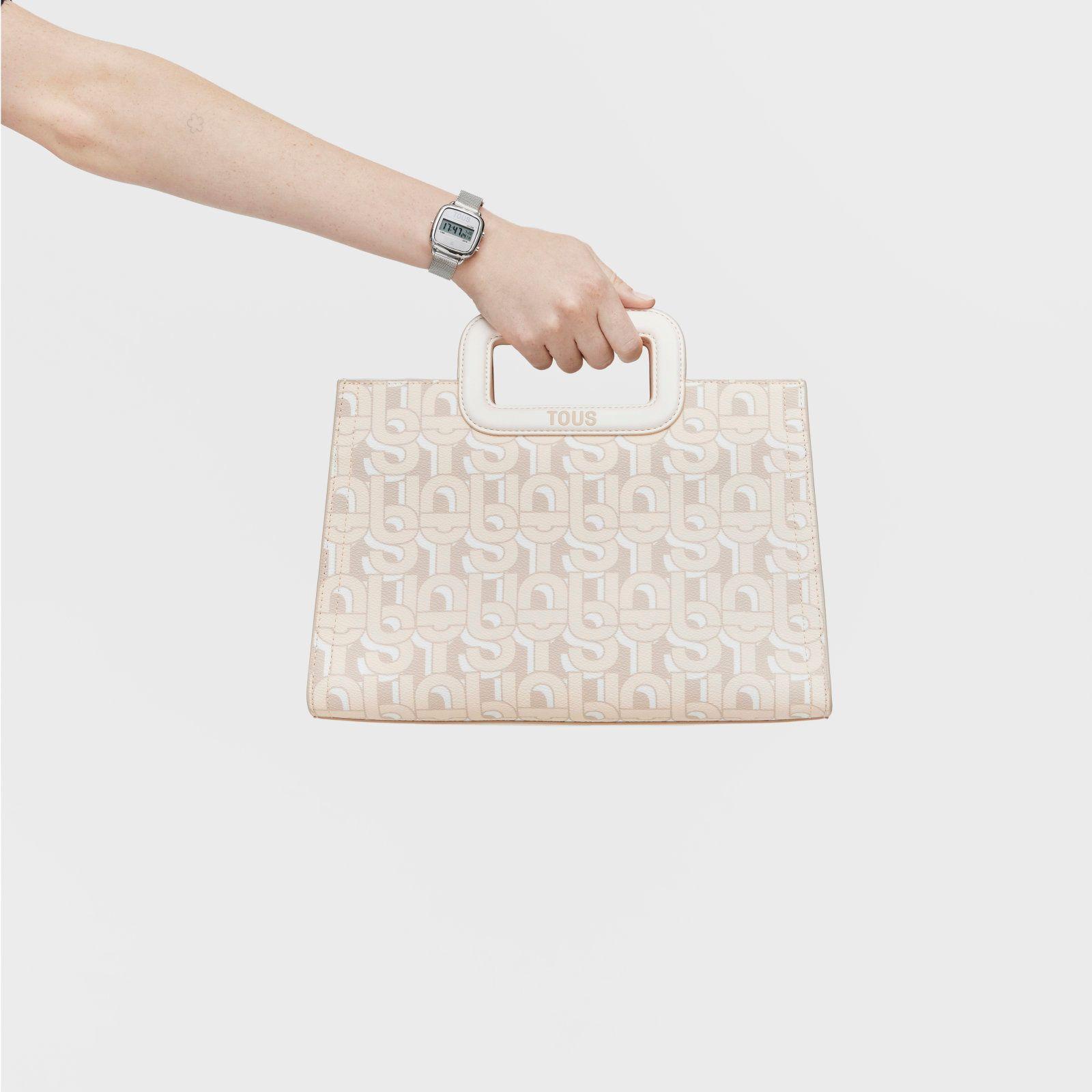 Shopper mediano Amaya beige TOUS MANIFESTO-4