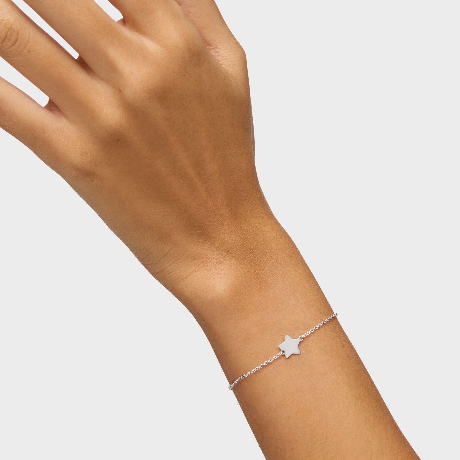 Pulsera cadena estrella de plata TOUS Motivos-5