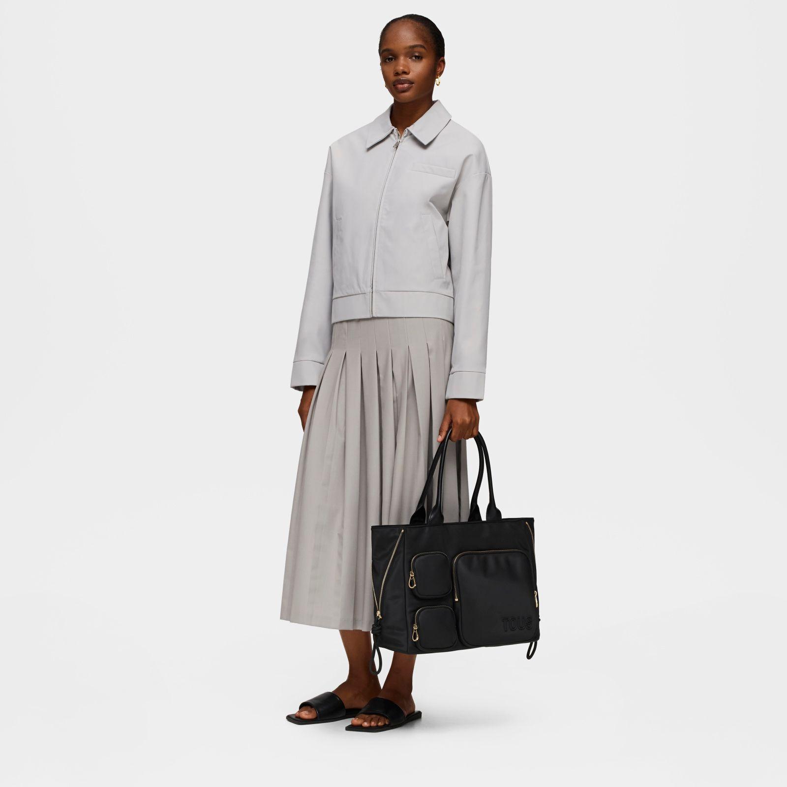 Shopper grande negro TOUS Roomy-4