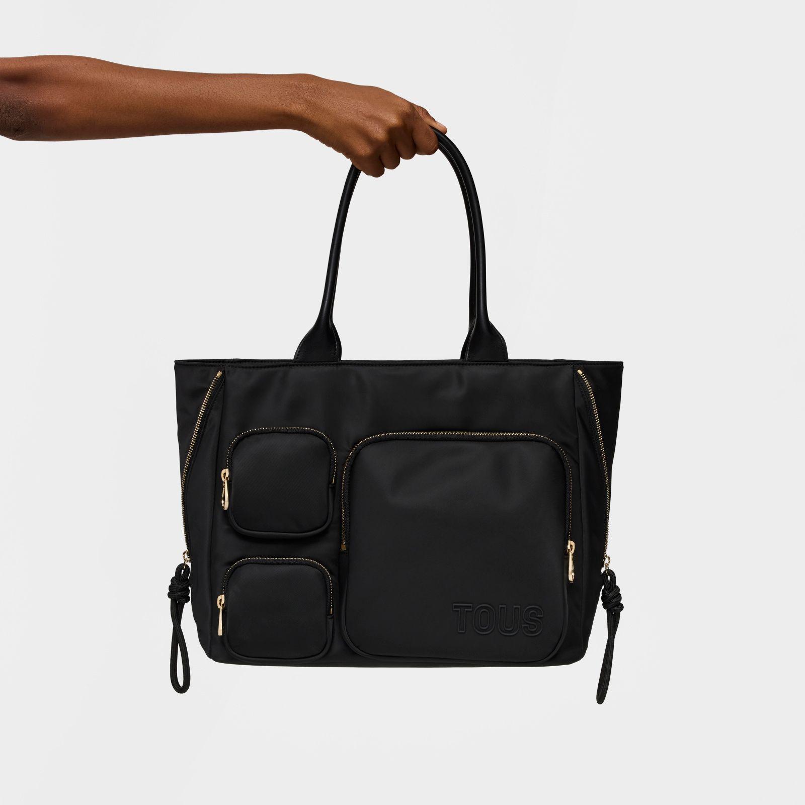 Shopper grande negro TOUS Roomy-5