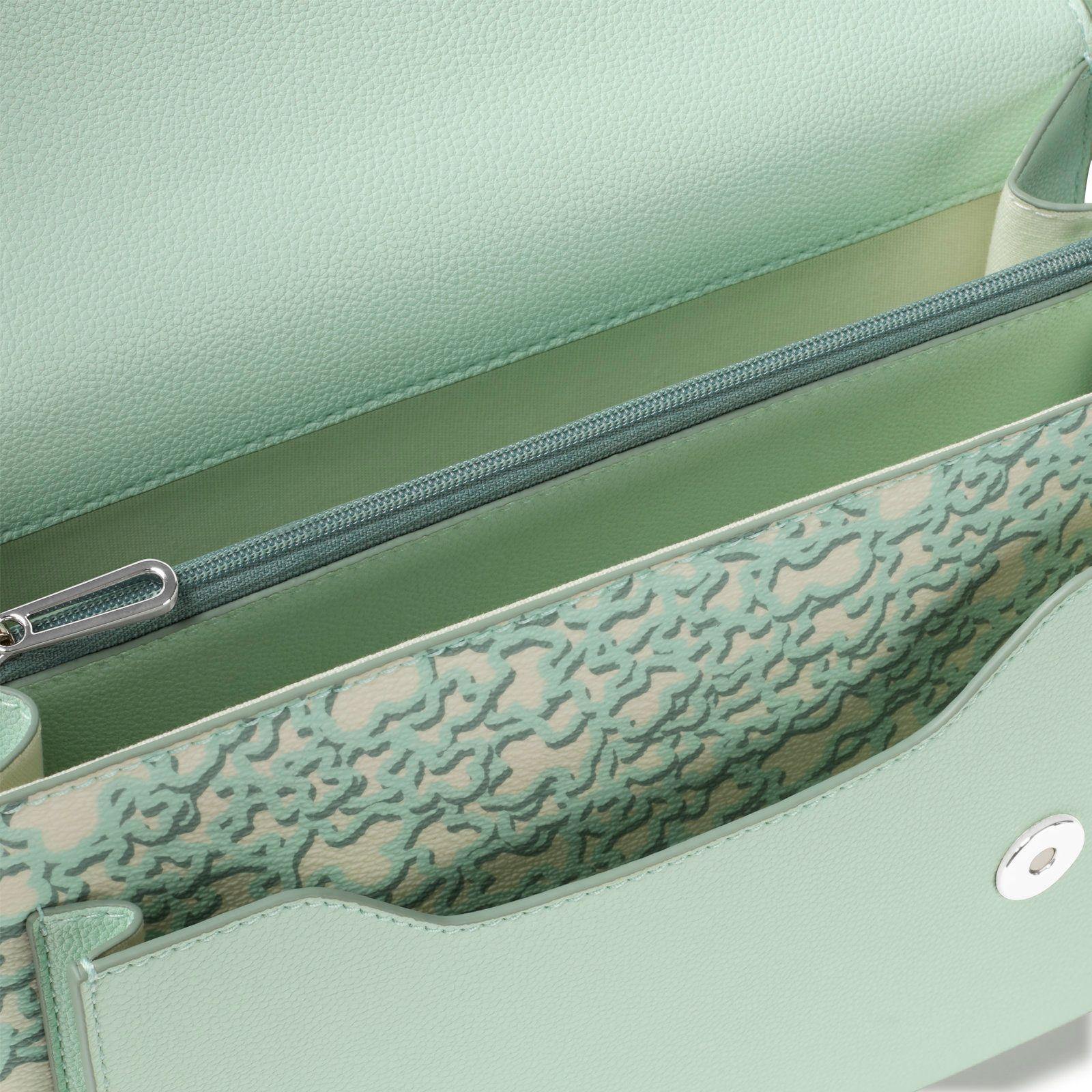 Bandolera mediana Audree menta Kaos Mini Evolution-2