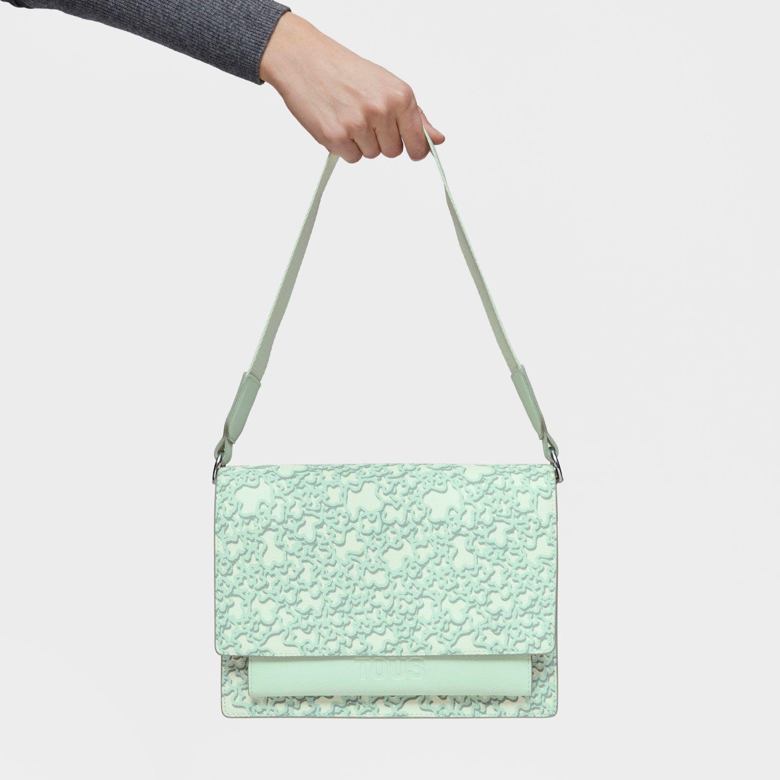 Bandolera mediana Audree menta Kaos Mini Evolution-6