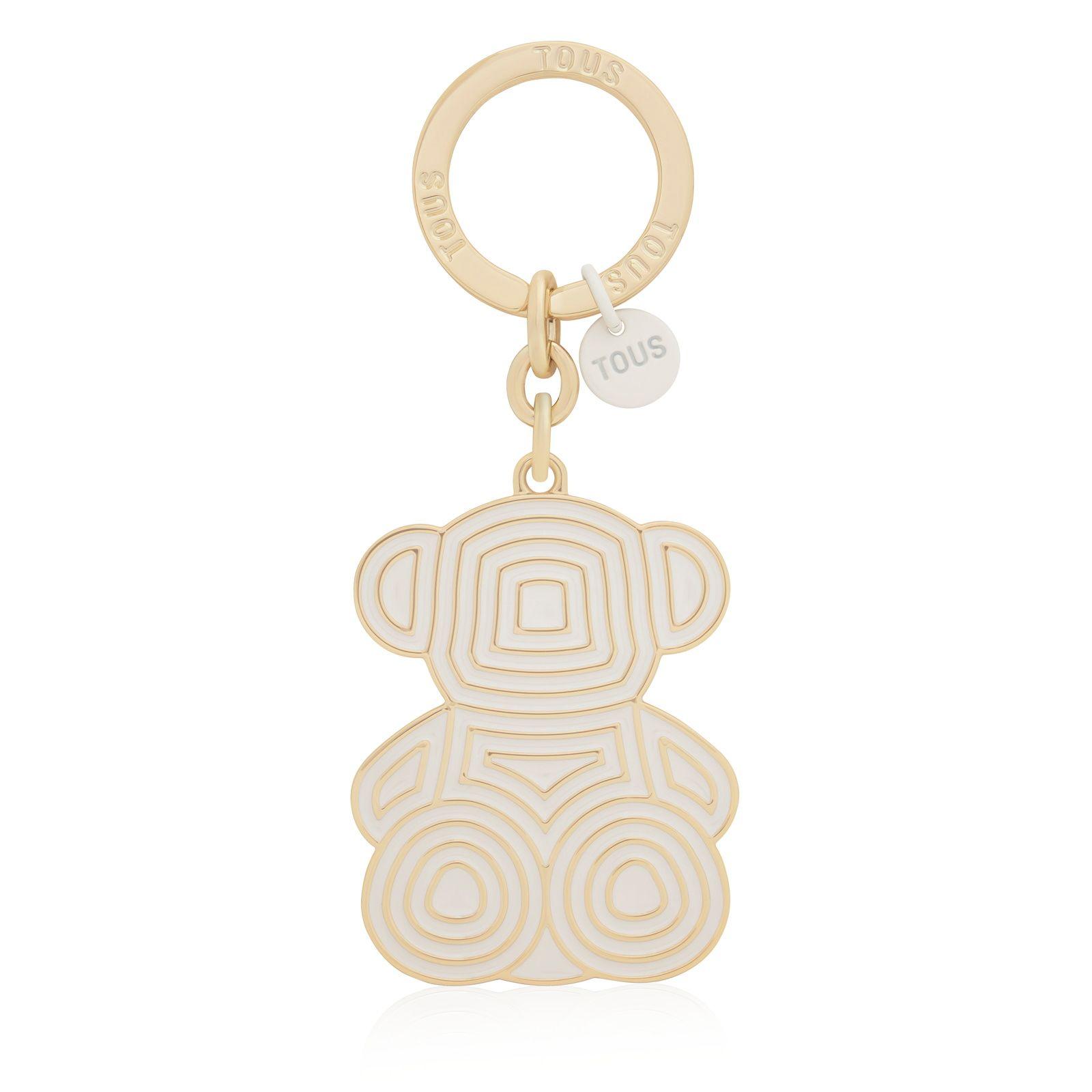 Llavero beige Bold Bear Lines-0