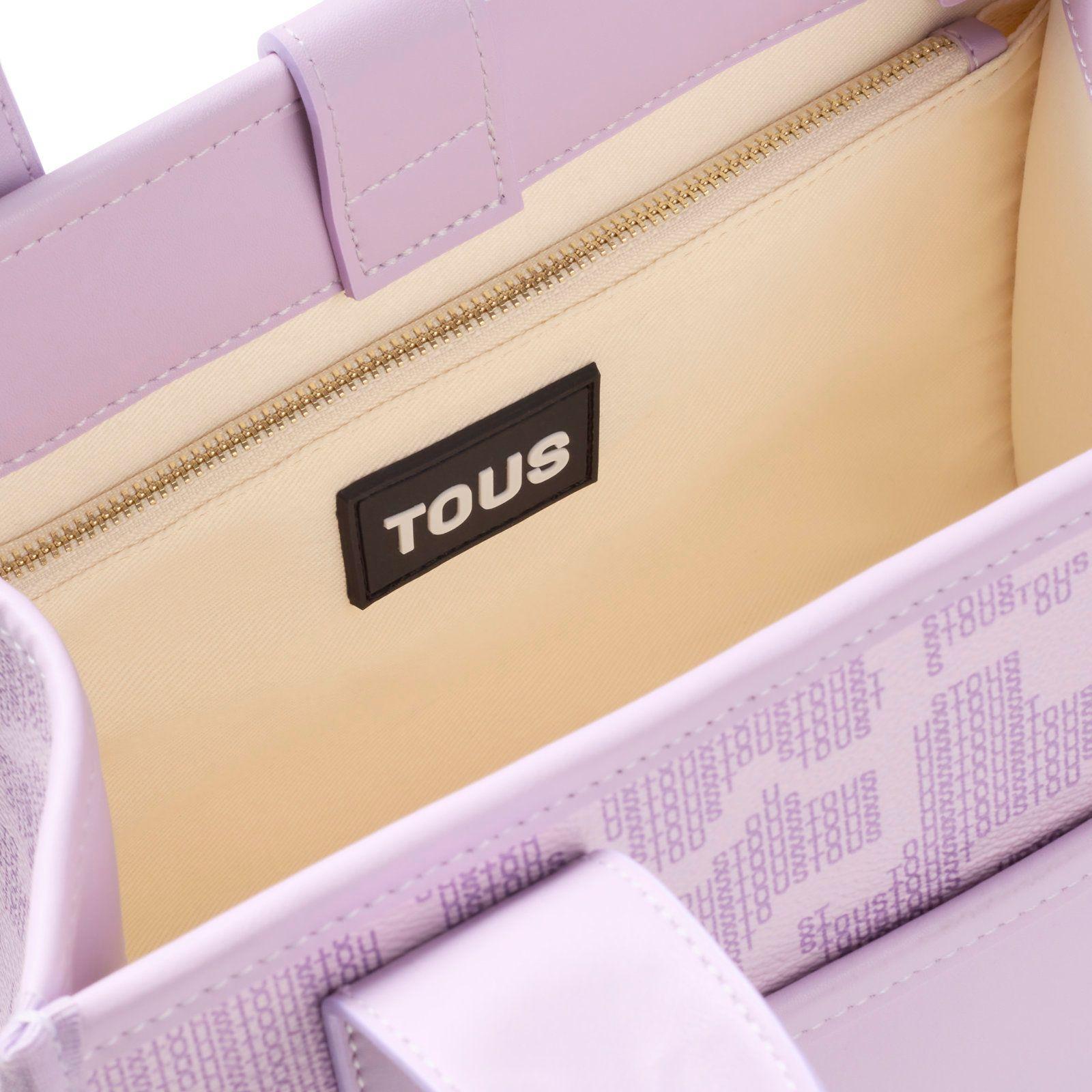 Shopping mediano Amaya malva Kaos Pix-2