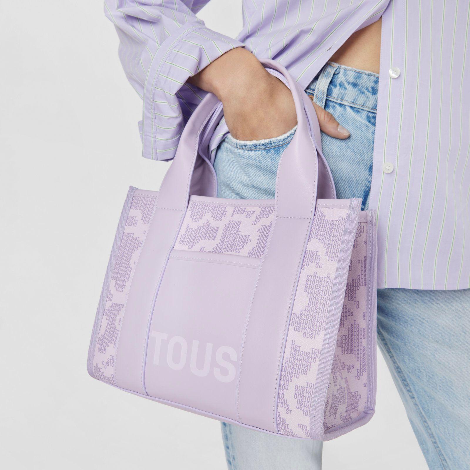 Shopping mediano Amaya malva Kaos Pix-5