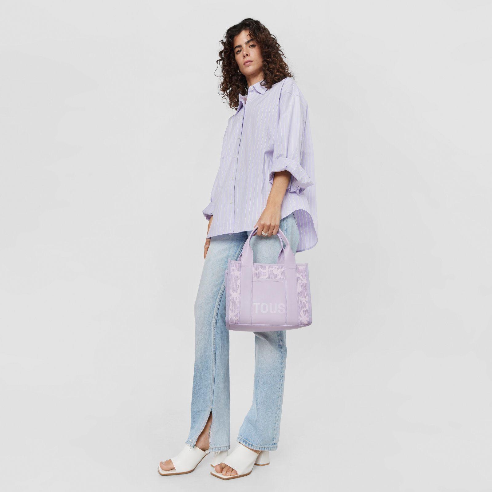 Shopping mediano Amaya malva Kaos Pix-6